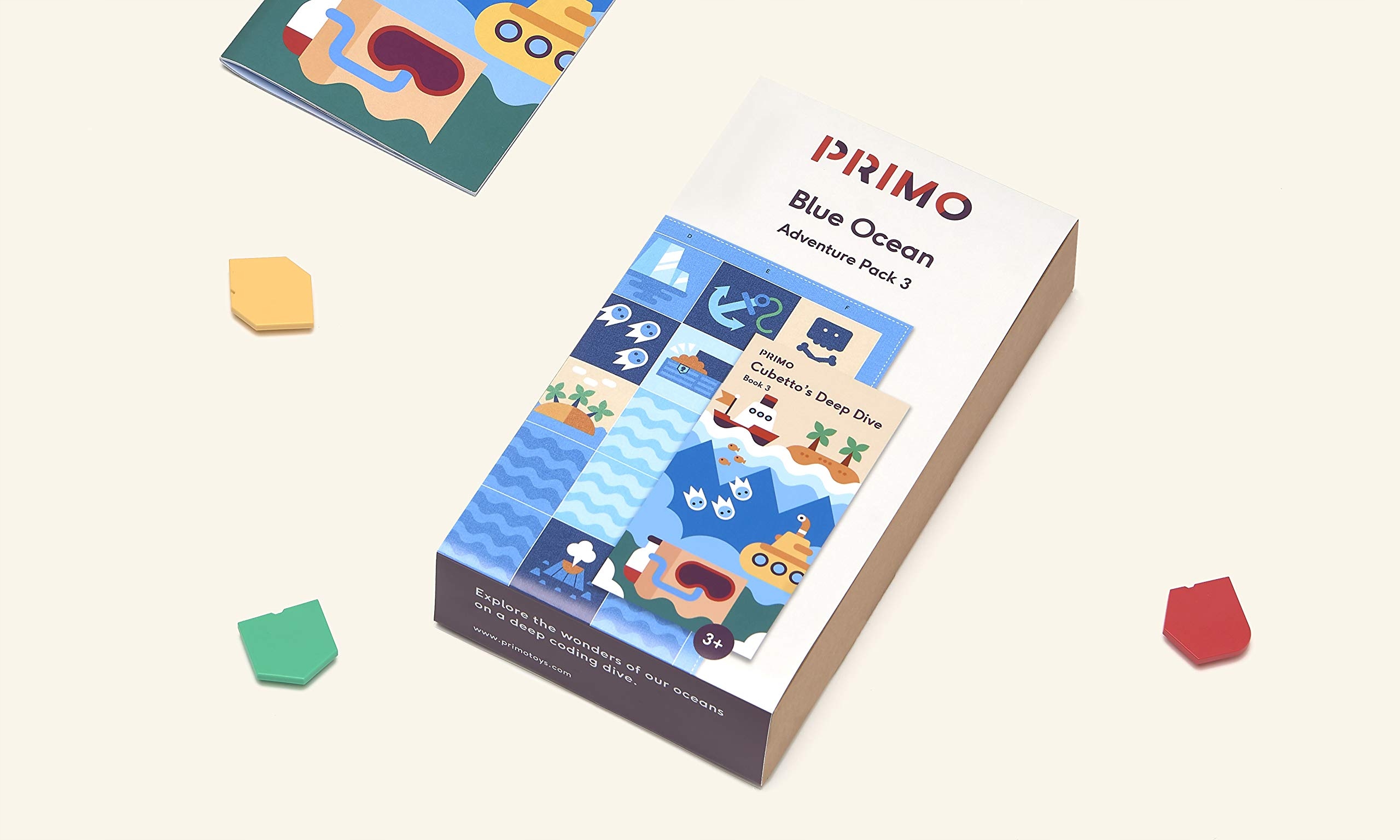 Zestaw rozszerzający Cubetto MINT Coding – Niebieski ocean