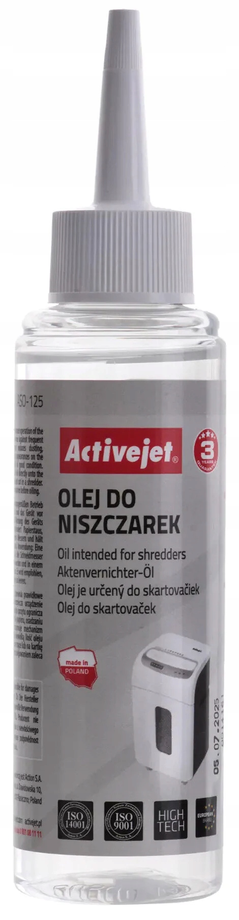 Łatwość użycia i aplikacji oleju