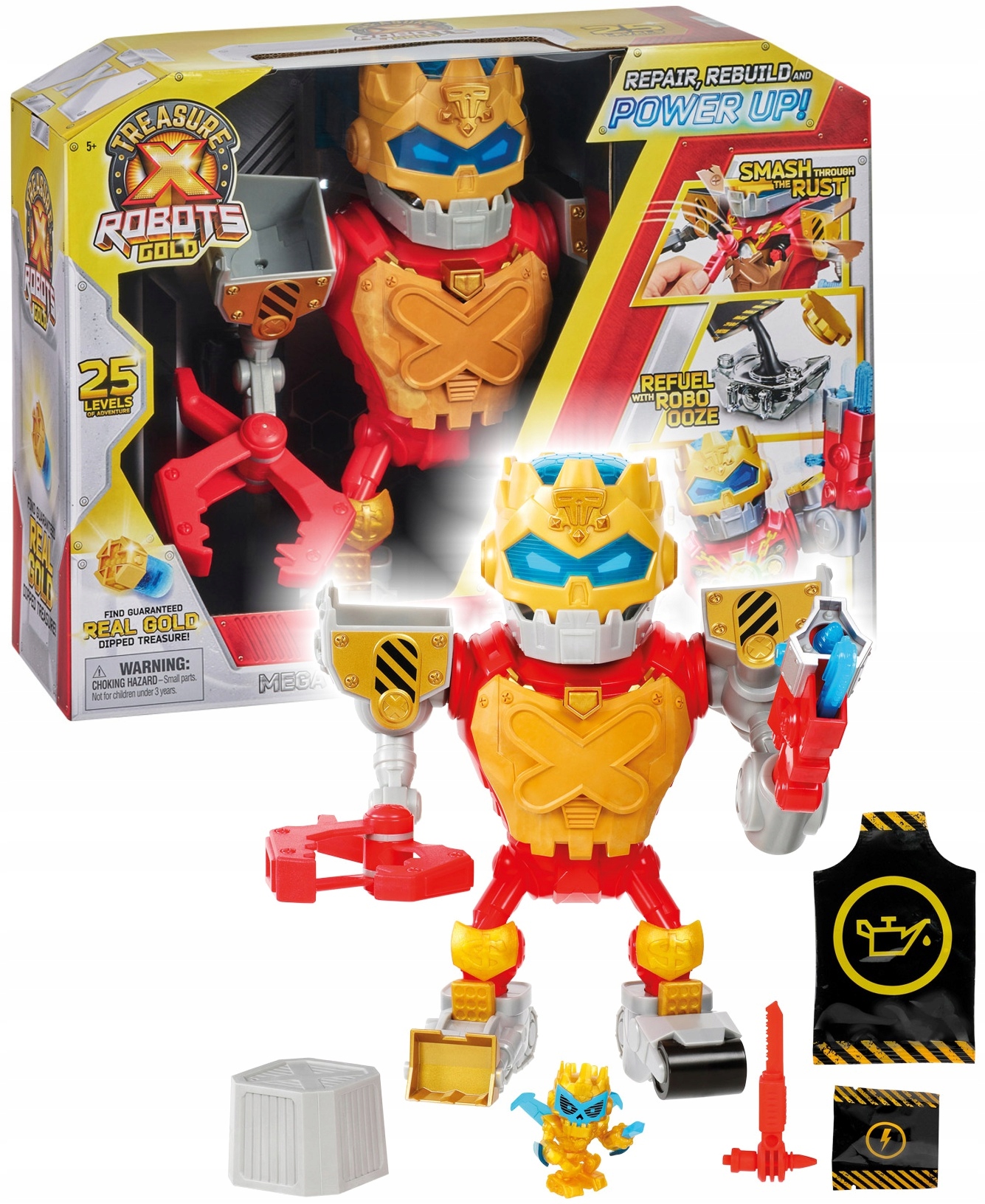 TREASURE X ROBOTS GOLD - MEGA ROBOT - COBI - 41681 – Odkryj niesamowitą przygodę