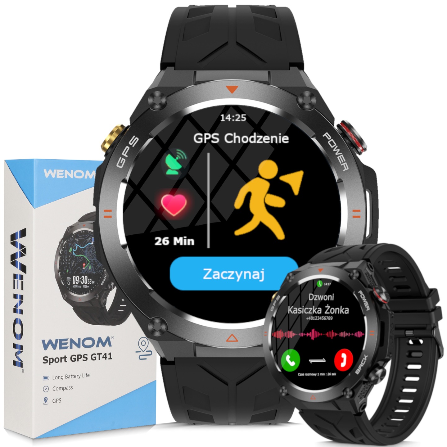 Wbudowany GPS – Precyzyjne śledzenie lokalizacji