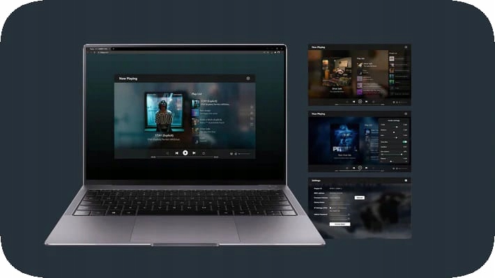 Wysoka jakość dźwięku z ulubionych serwisów streamingowych