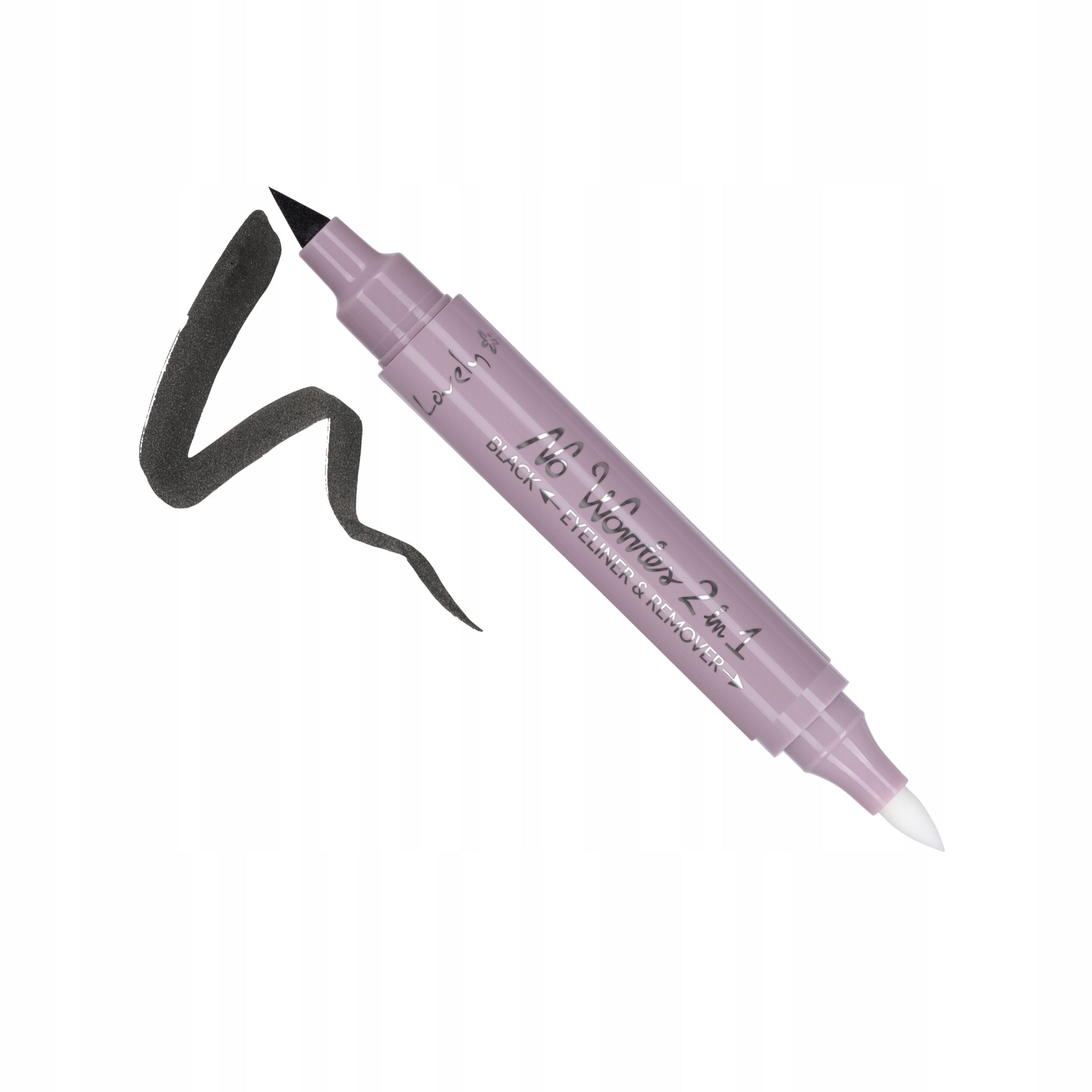 Dwustronny eyeliner z precyzyjnym aplikatorem – Twórz różnorodne linie