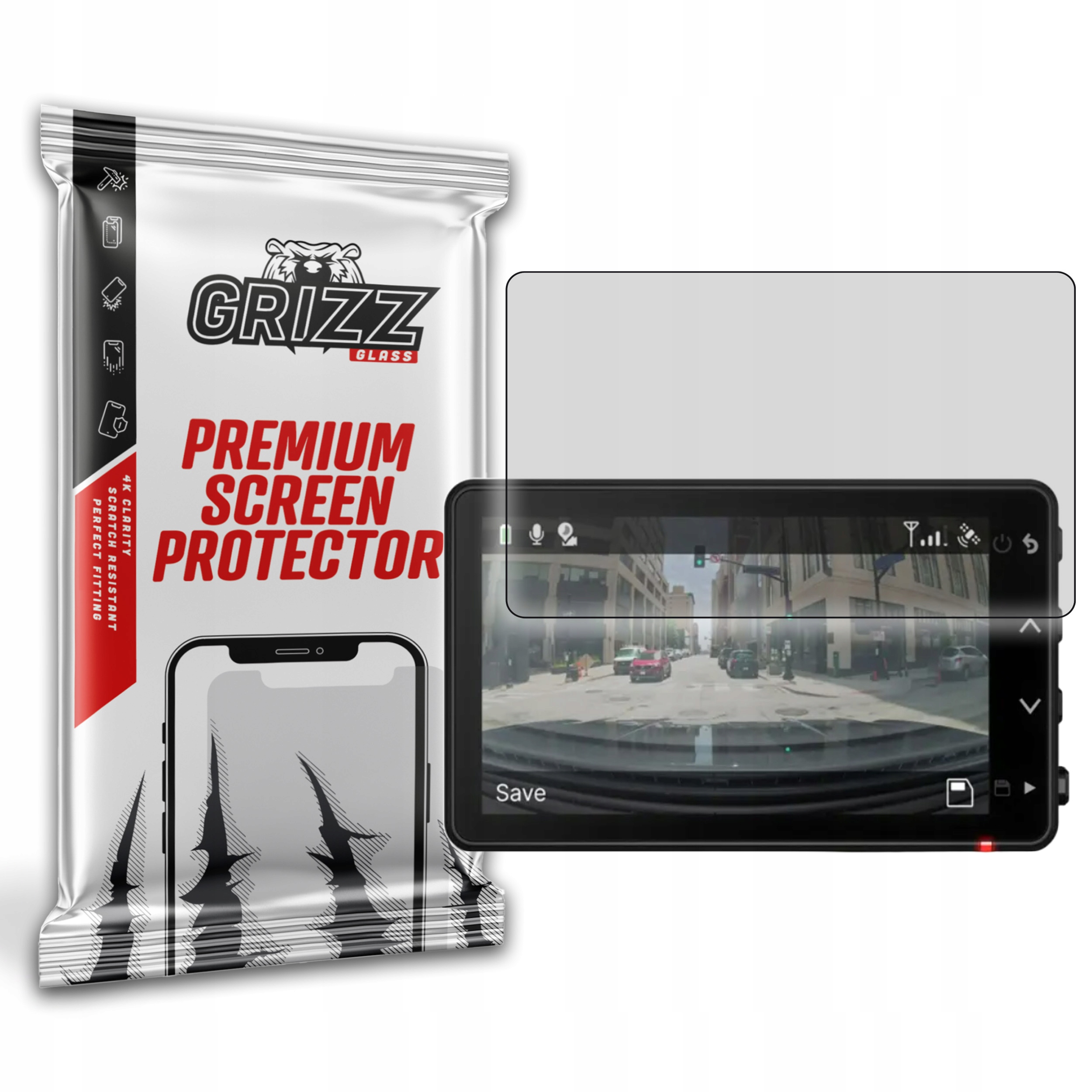 GrizzGlass Folia matowa GrizzGlass PaperScreen do Garmin Dash Cam Live – Ochrona na najwyższym poziomie
