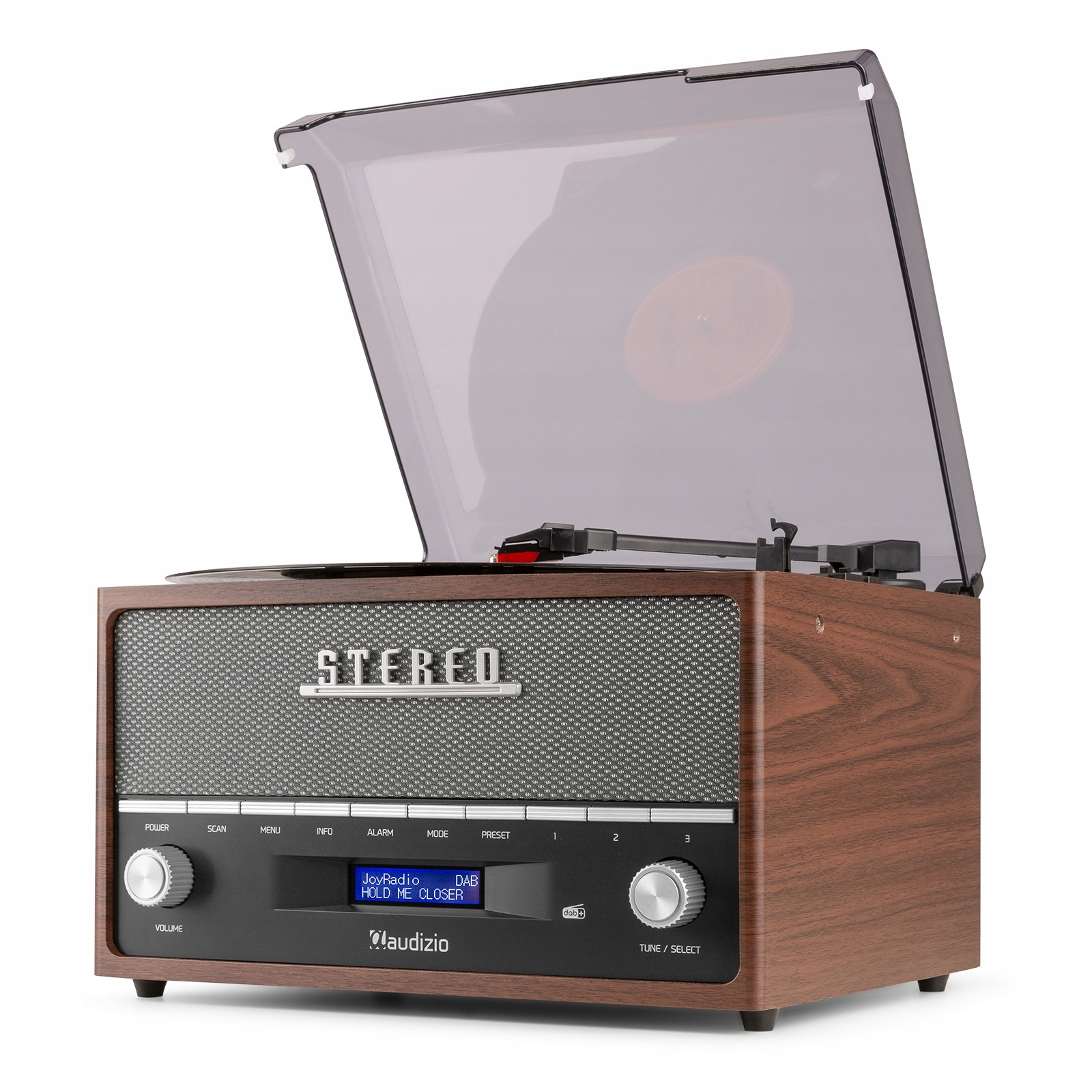 Wbudowane radio DAB+ i FM – 20 zaprogramowanych stacji