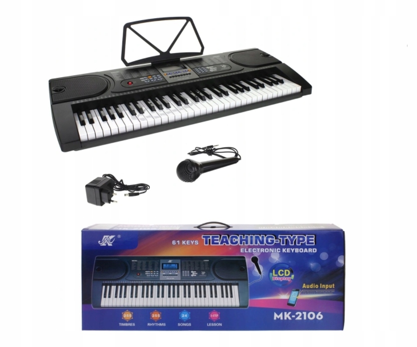 MK 2106 Keyboard – Edukacyjny instrument dla dzieci do nauki gry