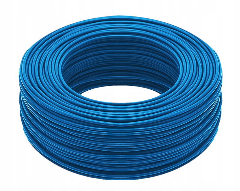 Przewód instalacyjny DY 6 mm² niebieski 450/750V – Niezawodna jakość dla Twoich instalacji