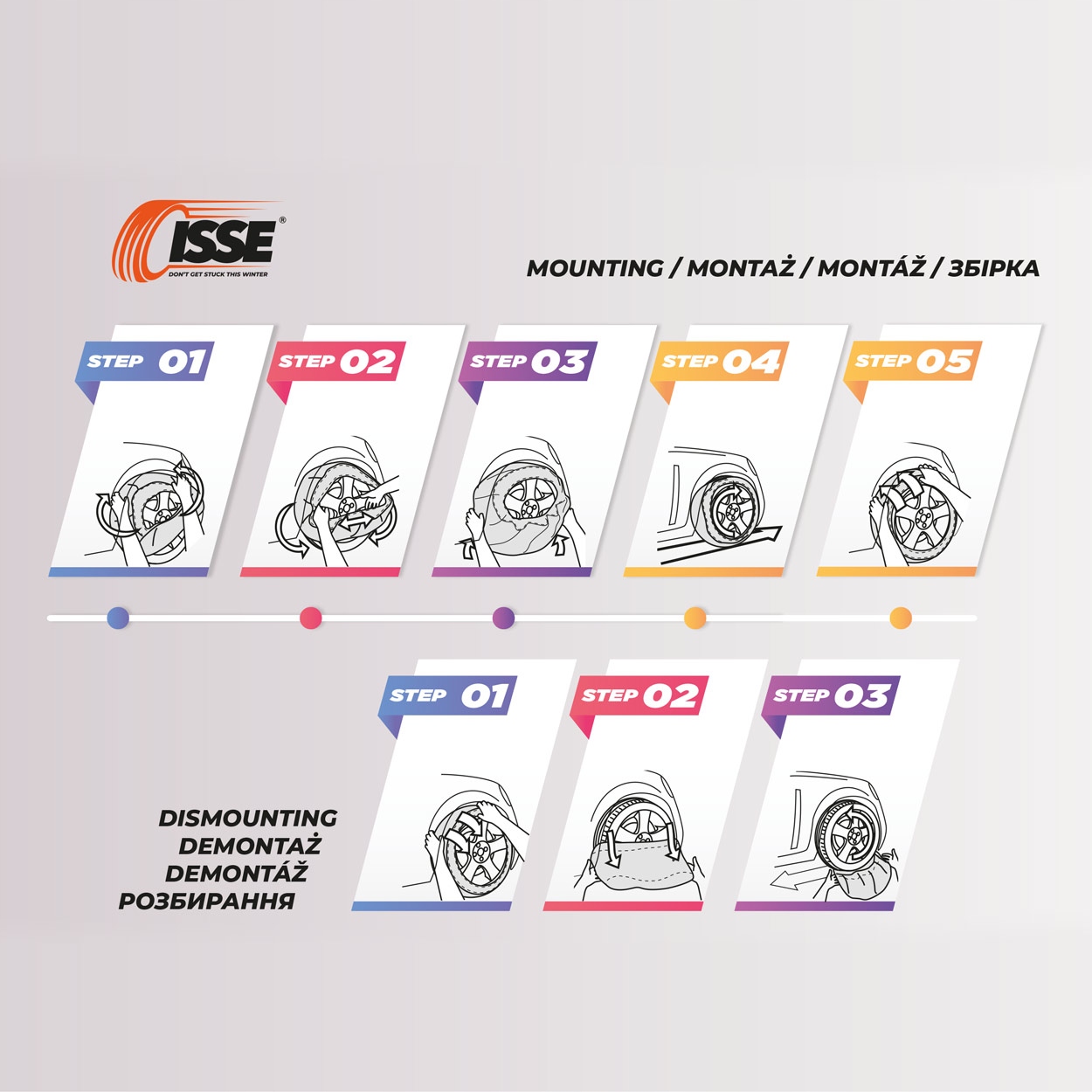 Łatwość montażu i użytkowania – Idealne rozwiązanie na śnieg i lód