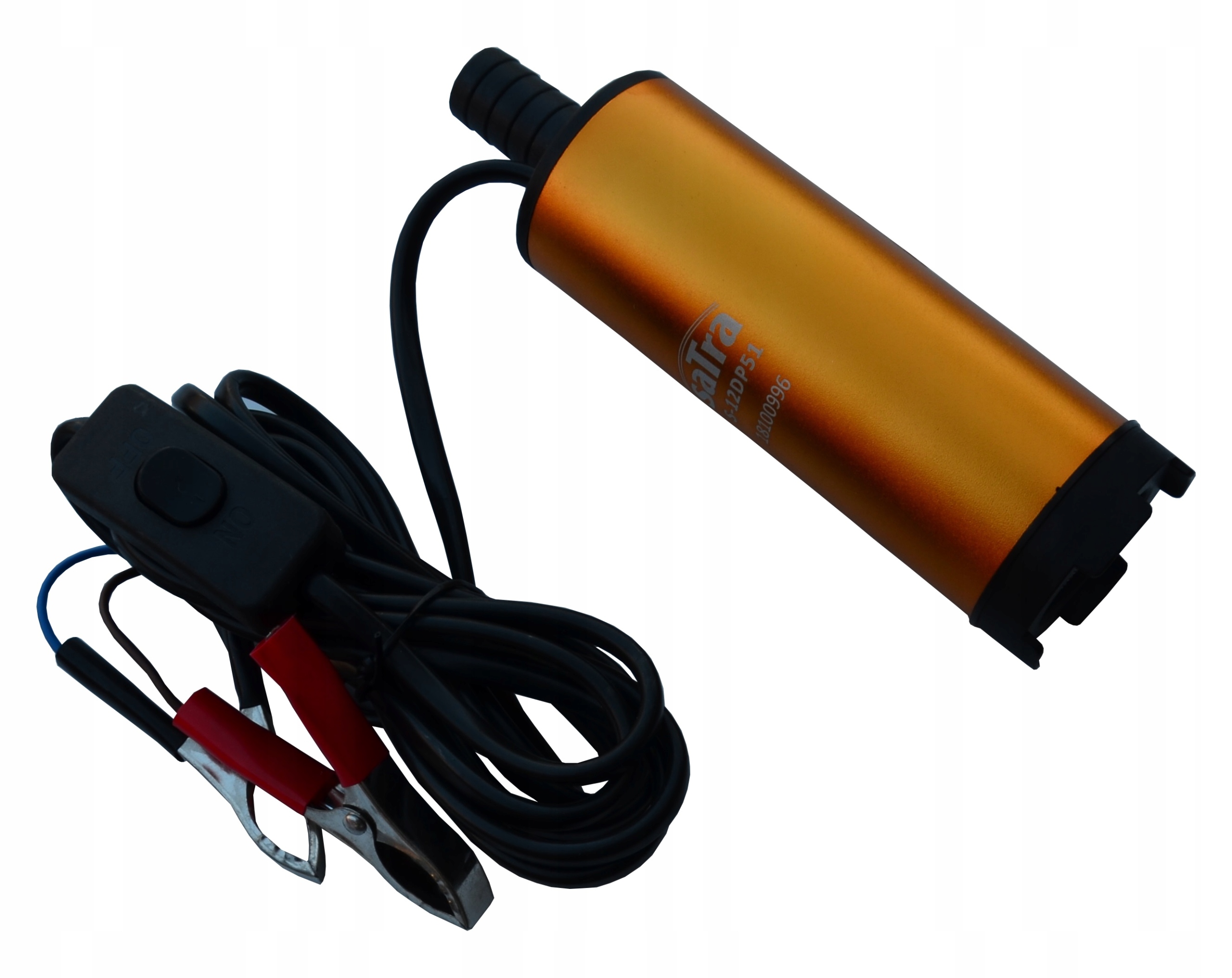 Pompka do oleju napędowego 51mm 12V / 60W / SATRA – Niezawodne rozwiązanie do warsztatu i domu