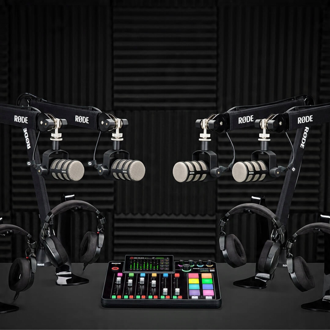 RODE Ultimate Podcaster Bundle Colors – Zestaw do profesjonalnego podcastingu