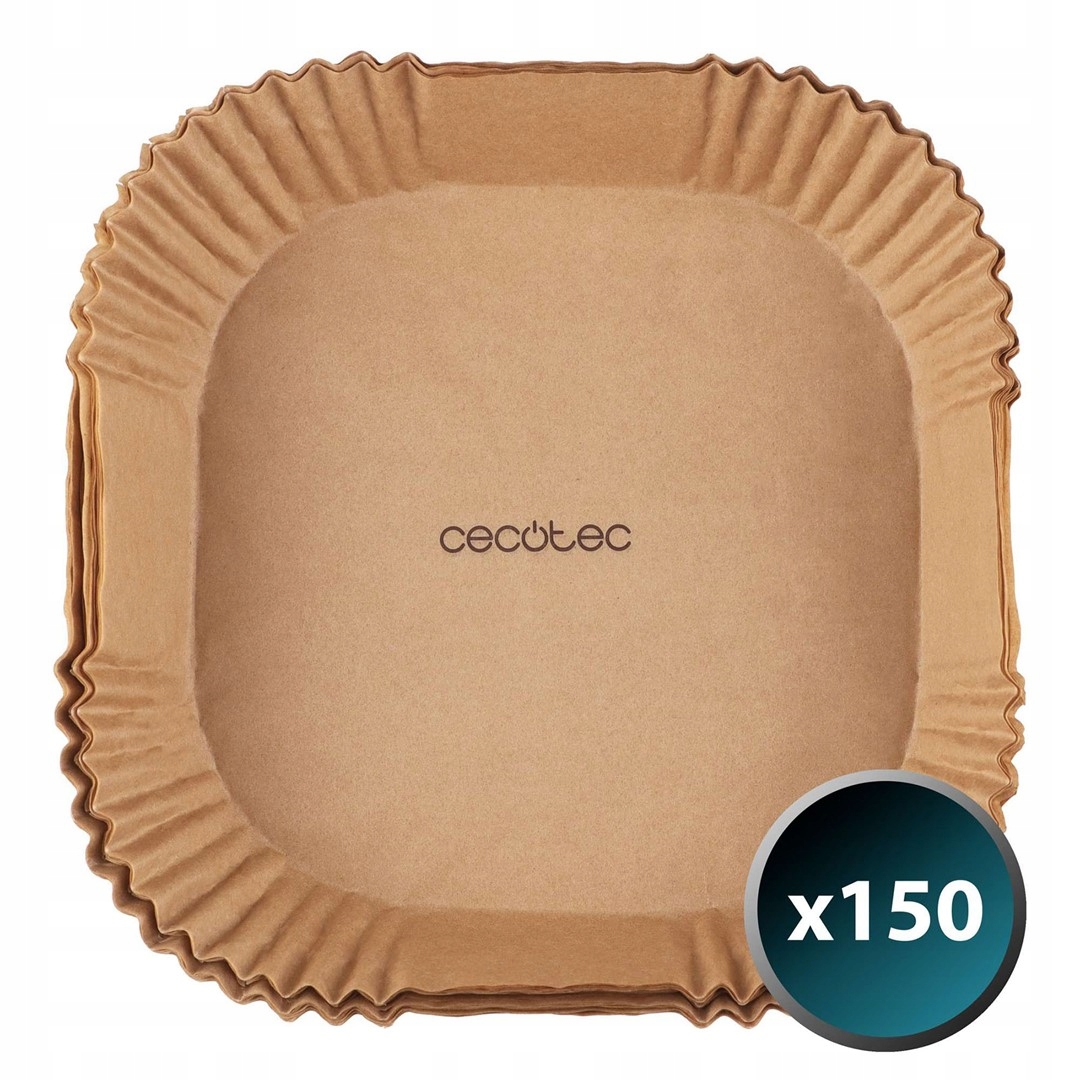 Foremki papierowe Cecotec Cecofry Paper Pack Accessories – Idealne do frytkownic beztłuszczowych