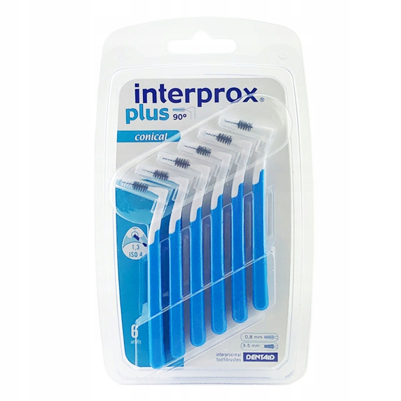 Vitis Pharma VITIS INTERPROX PLUS CONICAL 1.3_6 – Skuteczna pielęgnacja przestrzeni międzyzębowych