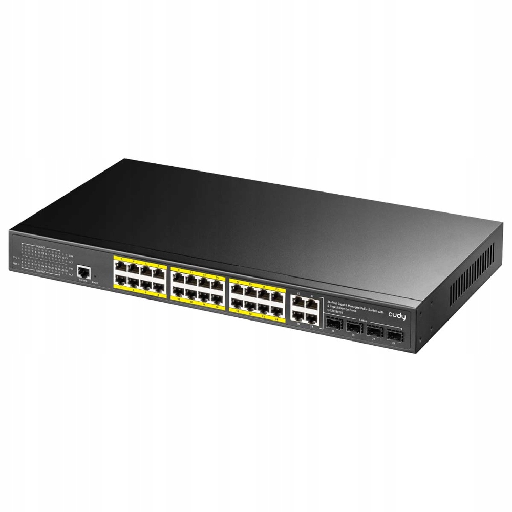 Switch Cudy GS2028PS4-400W – Wydajny zarządzany przełącznik sieciowy