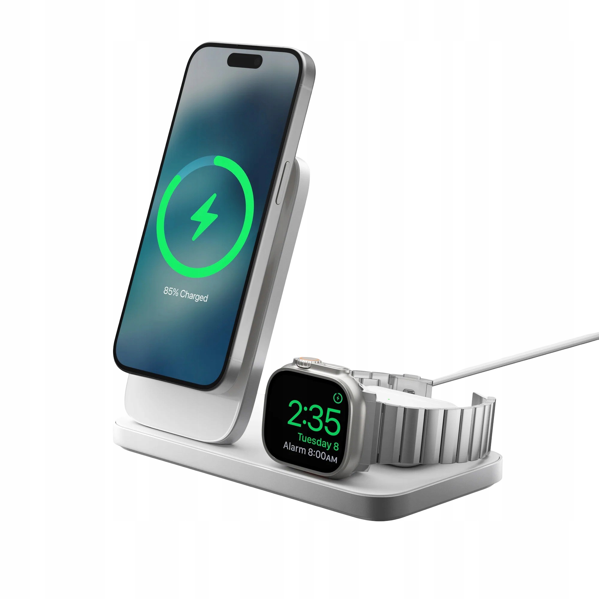 Wszechstronna 3-w-1 stacja ładująca z MagSafe