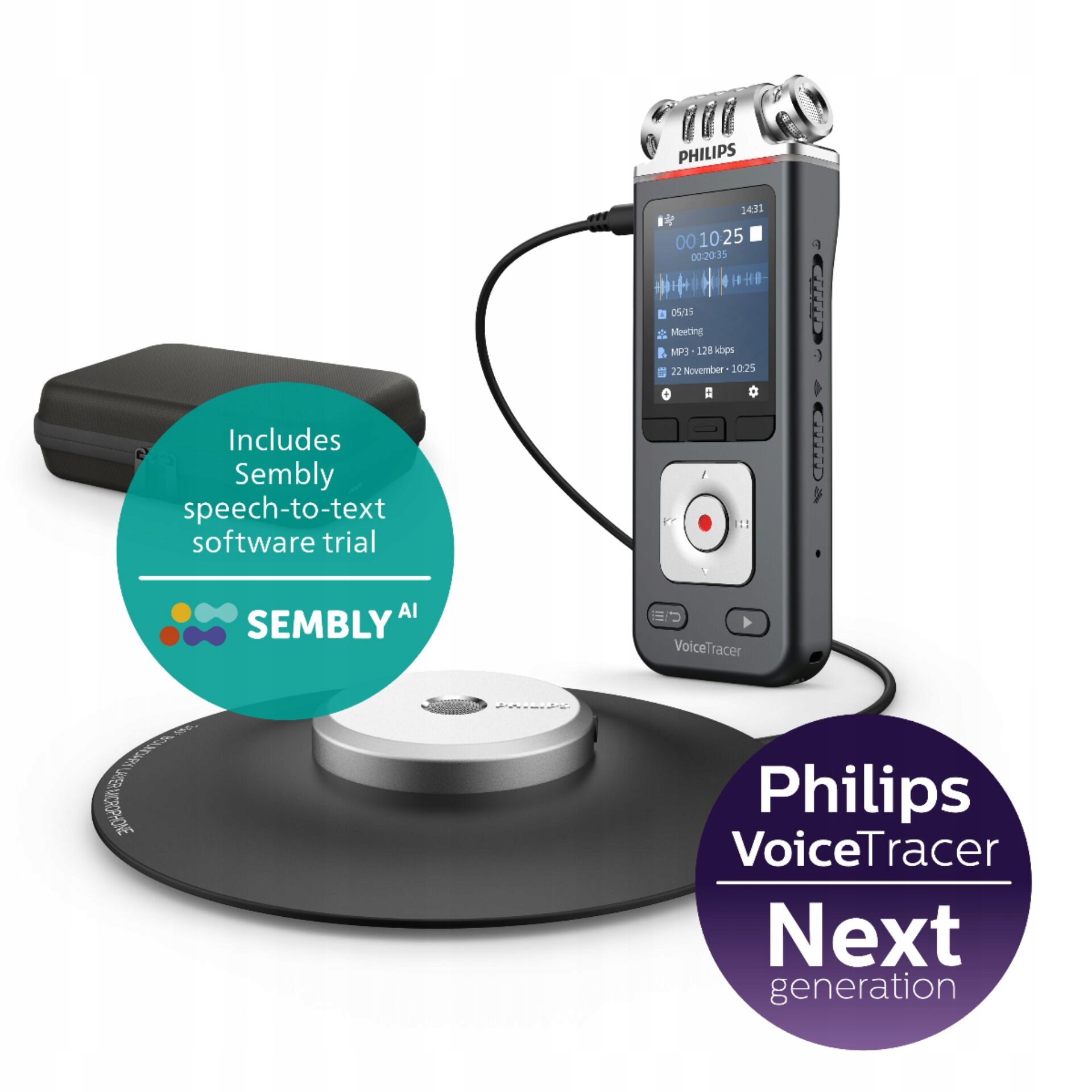 Dyktafon Philips DVT 8115 – Twoje niezawodne narzędzie do nagrywania