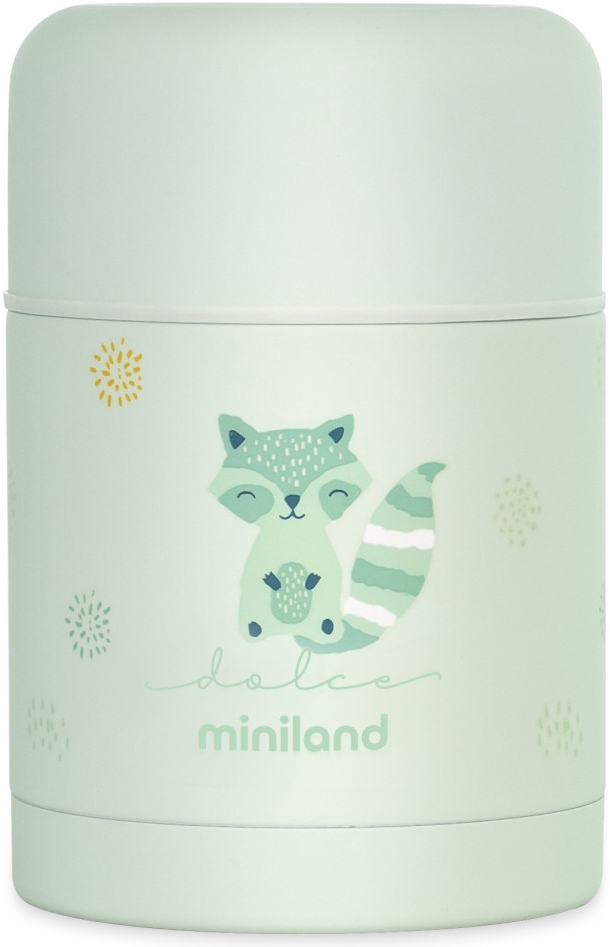 Termos do posiłków Miniland Dolce 600ml w kolorze miętowym