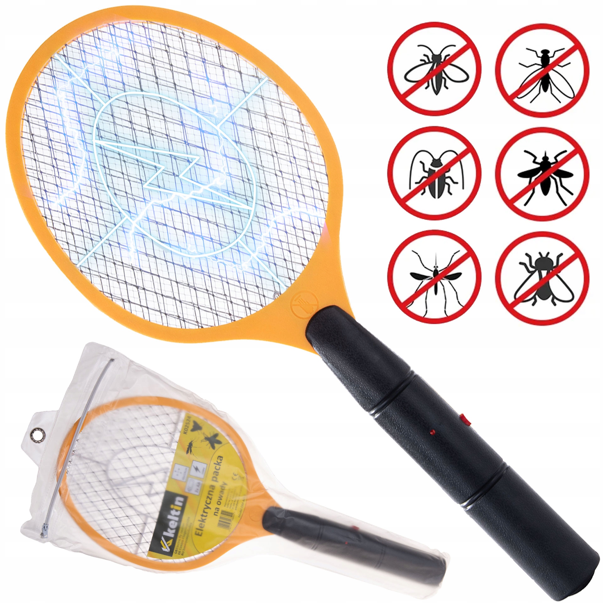 Elektryczna packa na owady Keltin – Skuteczna ochrona przed insektami