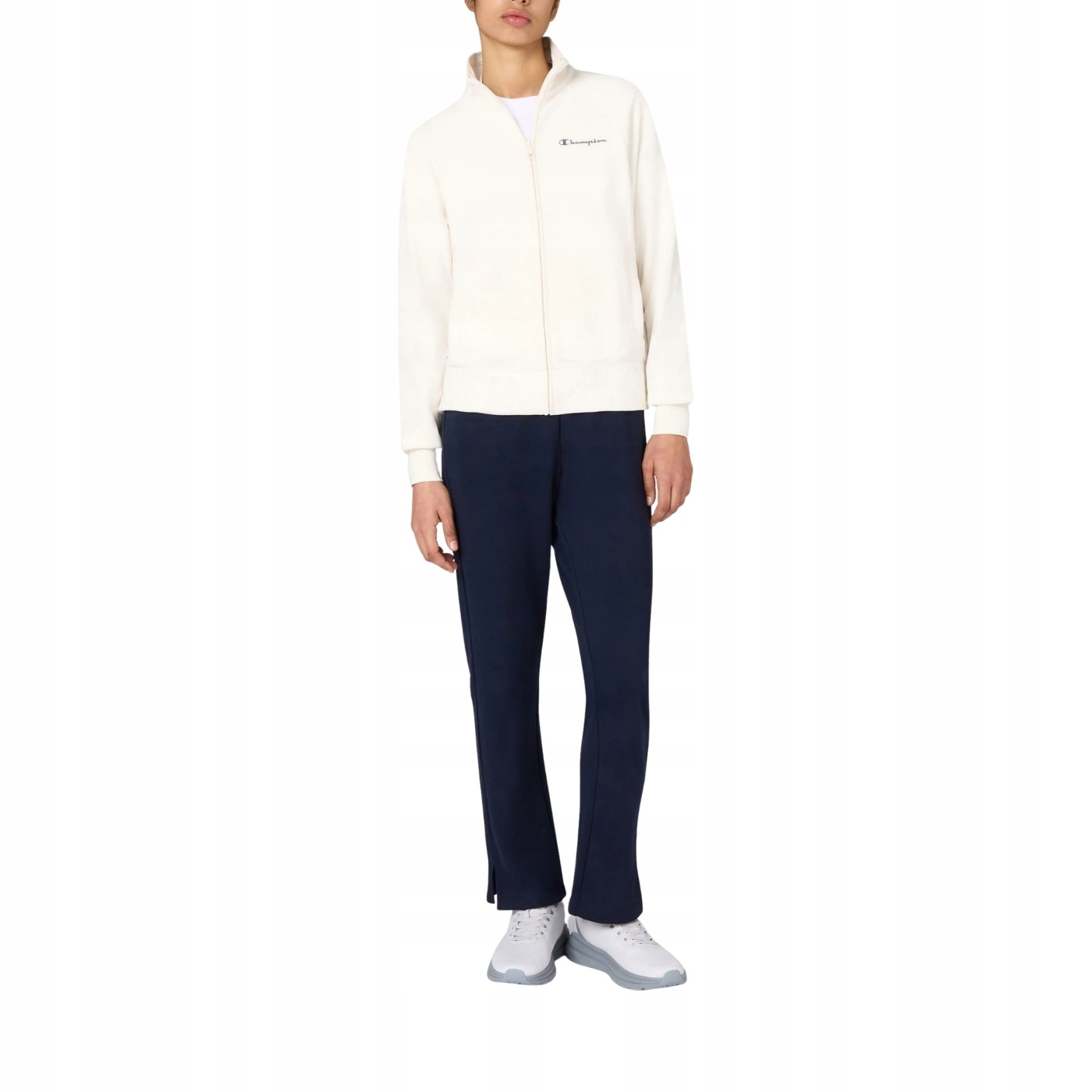 Full Zip Suit kremowo-granatowy 117988 YS084 S – Komfort i styl na co dzień