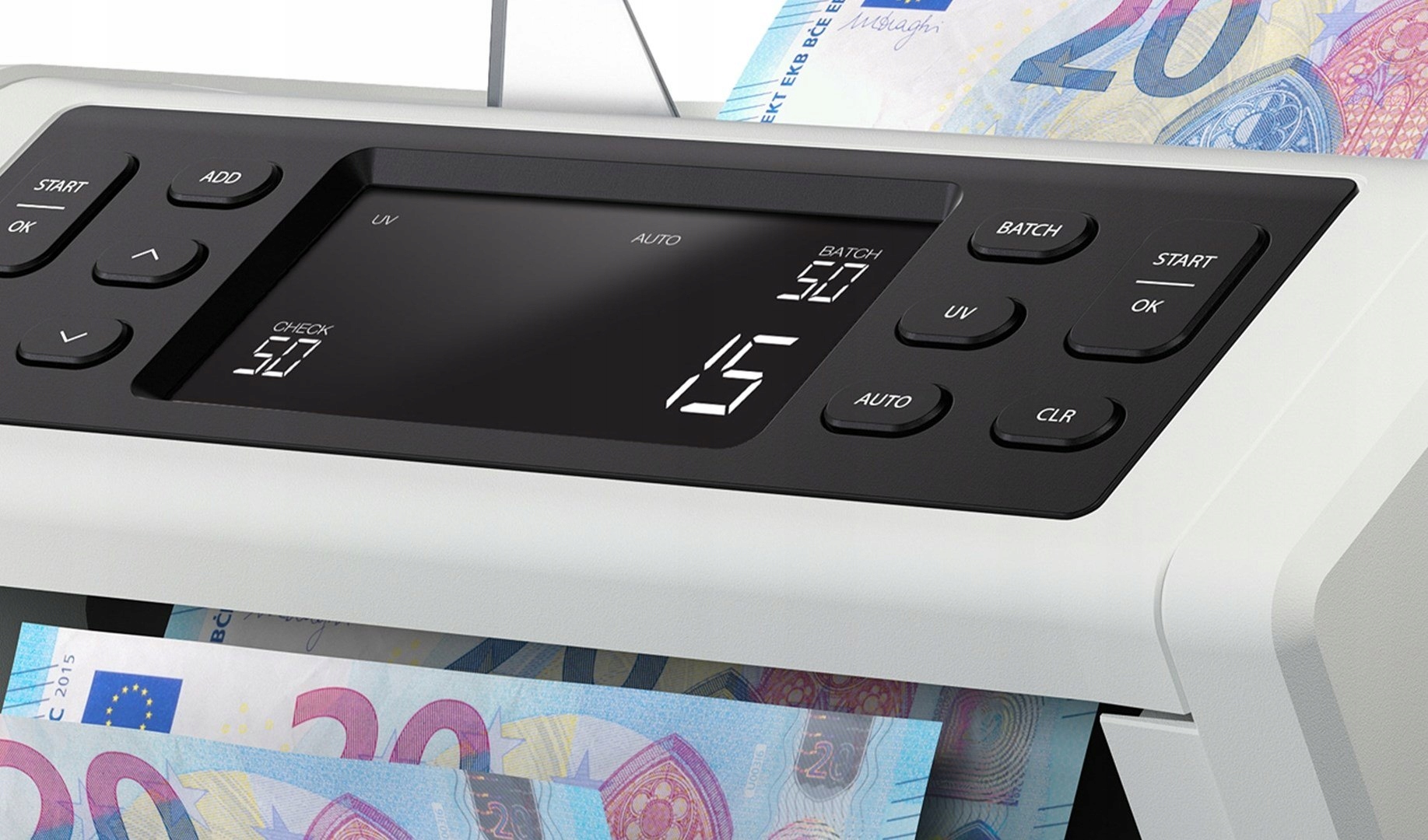 Trzypunktowe sprawdzanie autentyczności banknotów
