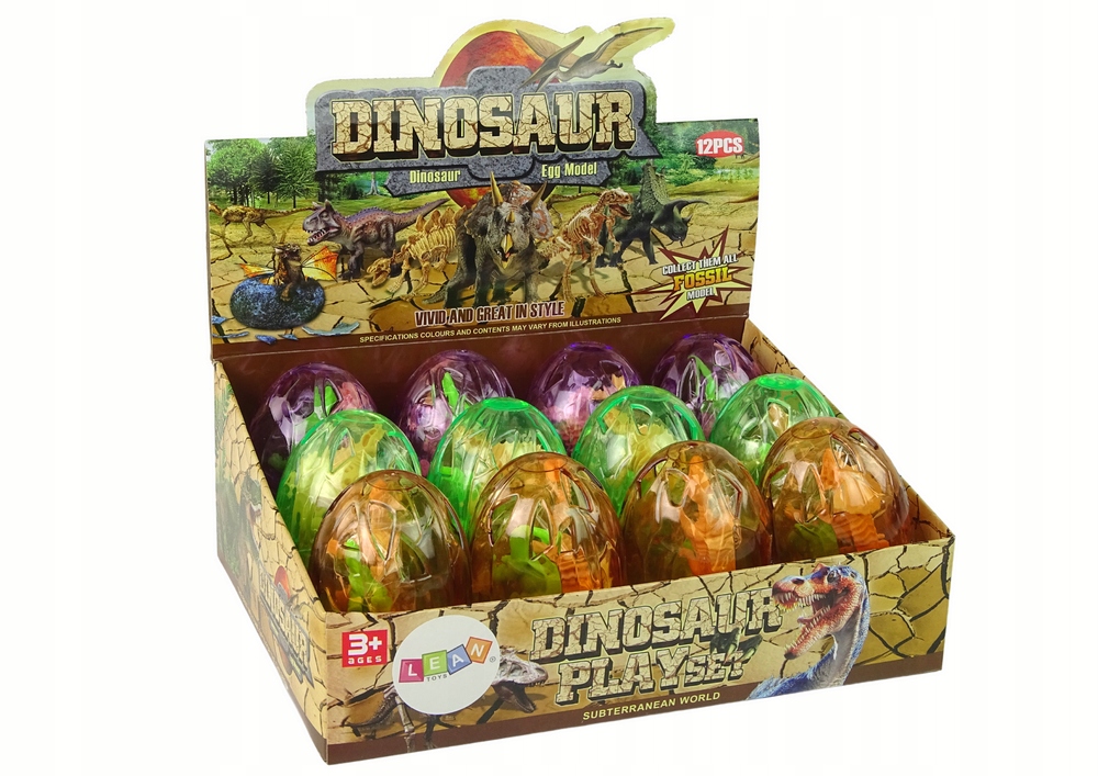 Przezroczyste jajo z dinozaurami – Odkryj tajemnice prehistorii