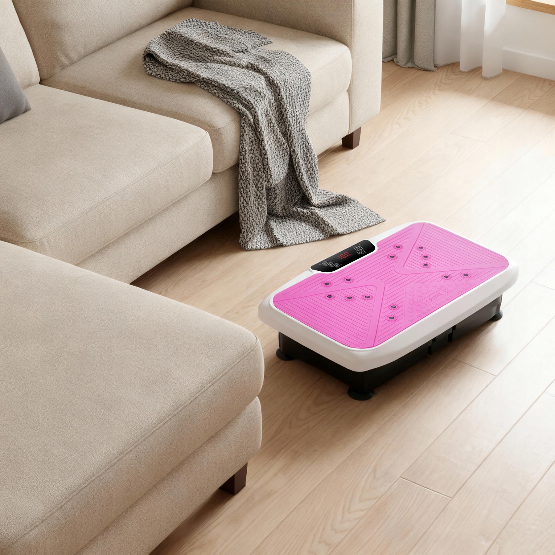 Platforma wibracyjna SVP45 HMS – Twój osobisty trener w domowym fitnessie