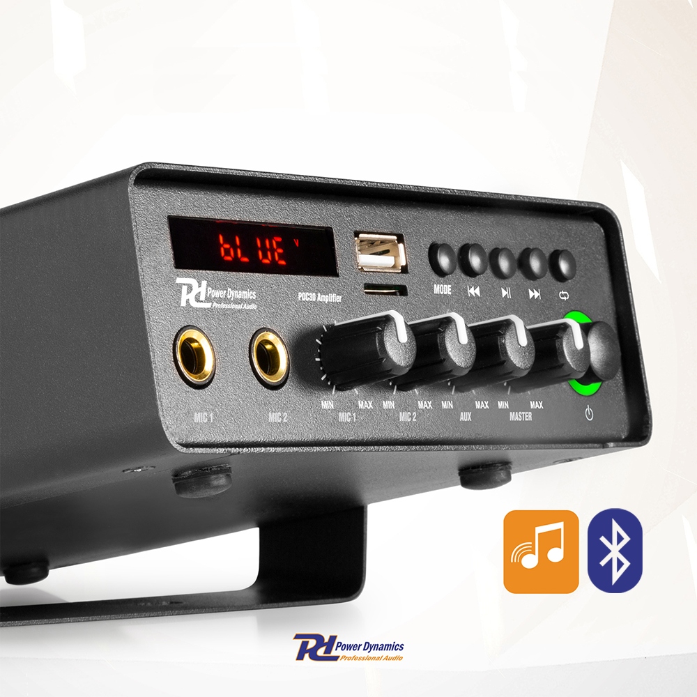 Wzmacniacz mobilny PDC30 30W 12V/220V – Idealne rozwiązanie audio