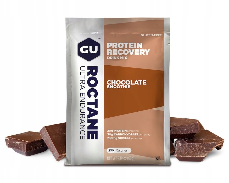 GU Roctane Recovery Drink Mix: Czekoladowe Smoothie – Idealne wsparcie po treningu