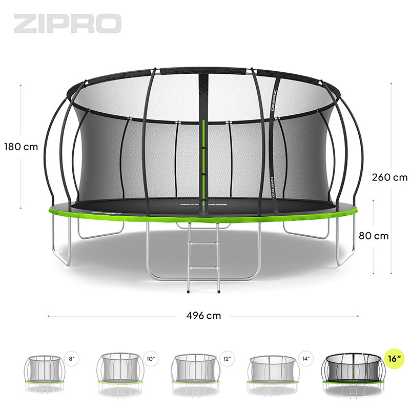 Trampolina ZIPRO JumpPro PREMIUM