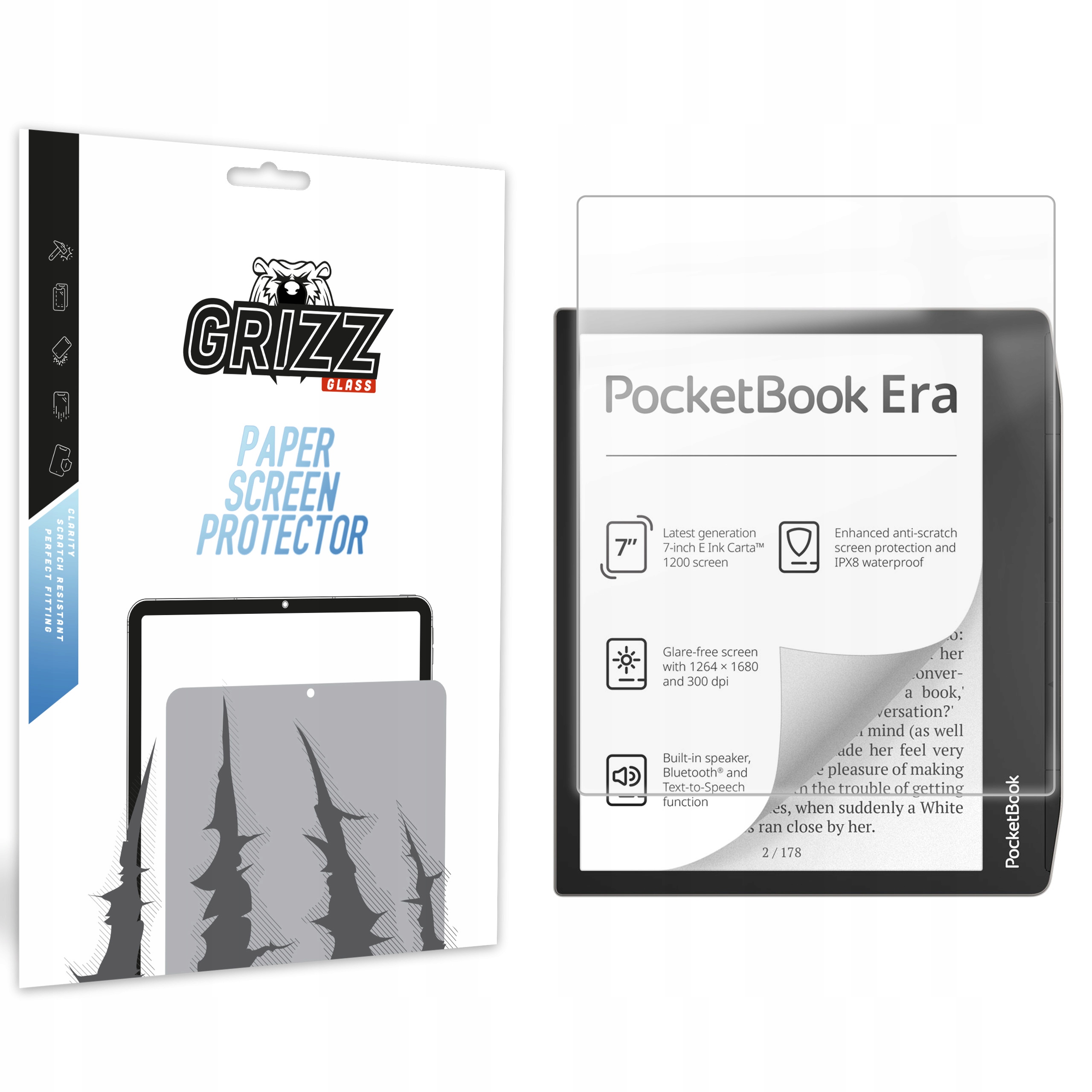Folia matowa GrizzGlass PaperScreen do Pocketbook Era – Ochrona Twojego urządzenia