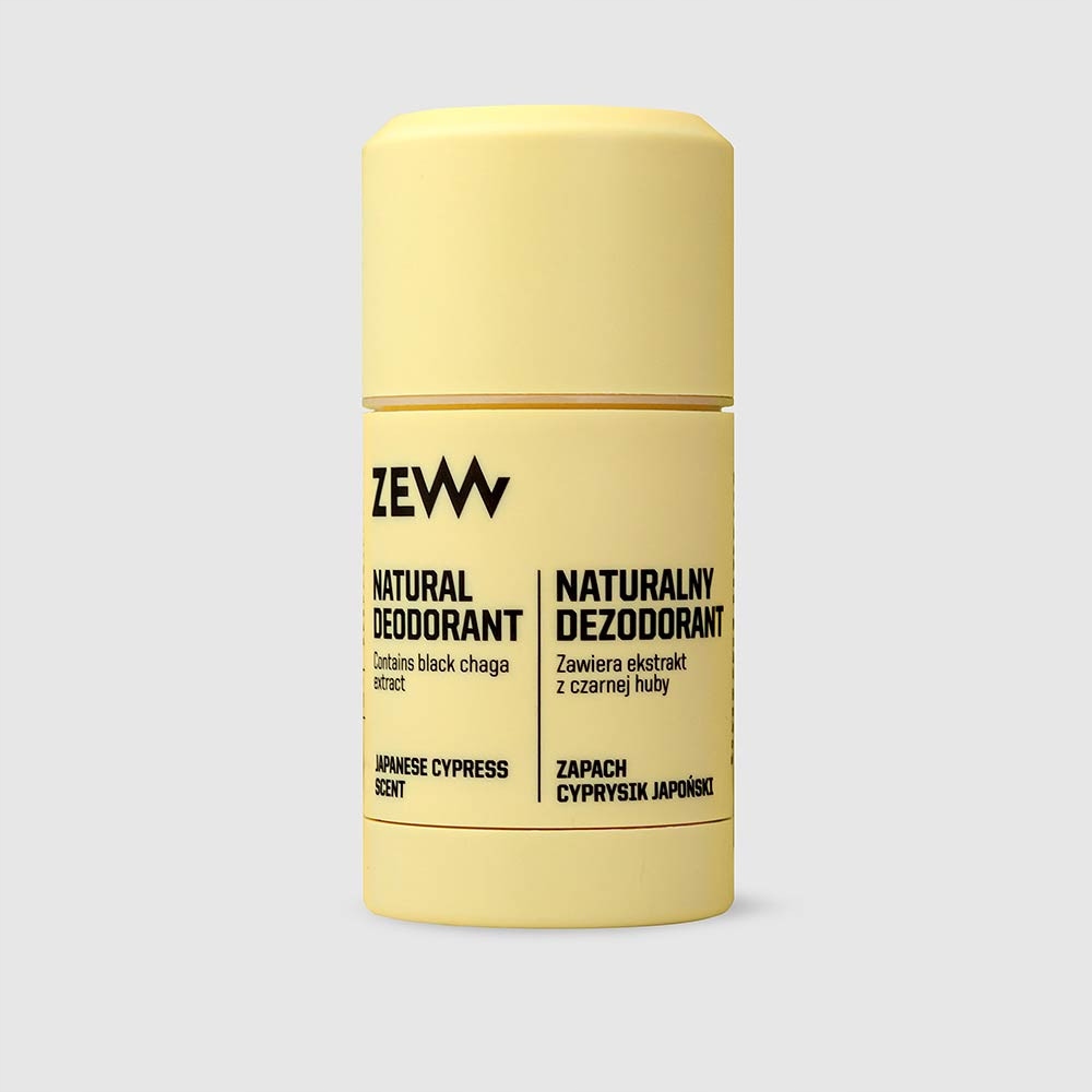Zew For Men – Męski dezodorant w sztyfcie cyprysik japoński i bergamotka 80g