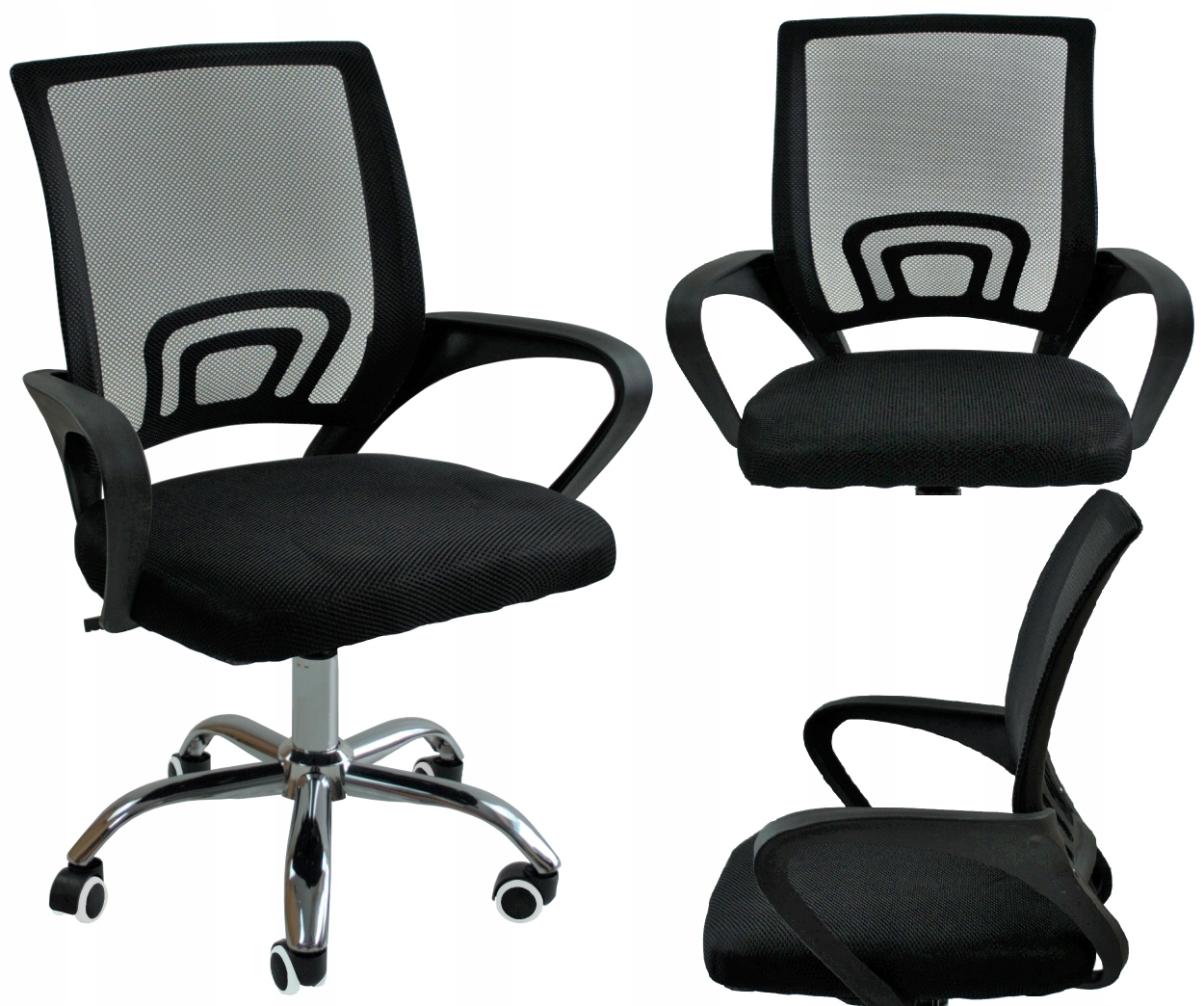 Fotel biurowy wentylowany obrotowy Model PS91 – Komfort i styl w Twoim biurze