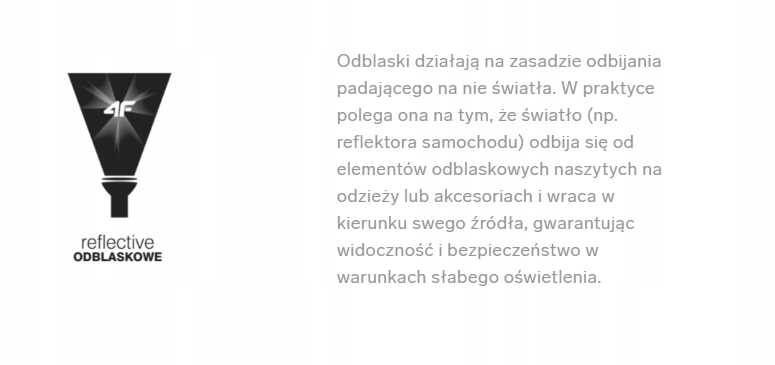 Odblaskowe detale – Zwiększona widoczność na stoku