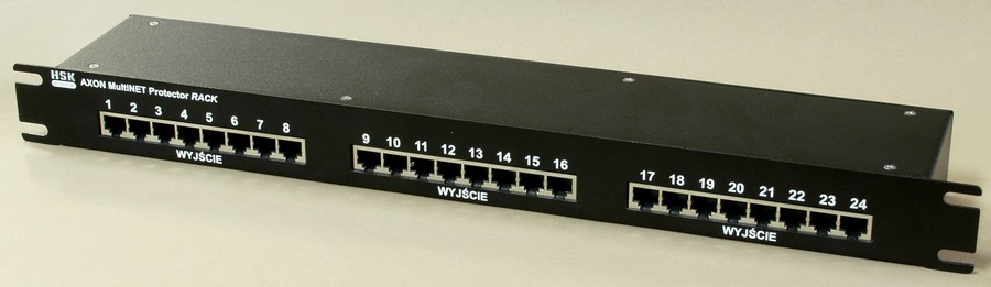 Urządzenie zabezpieczające AXON MultiNET Protector RACK 24 W0026 – Ochrona Twojej sieci