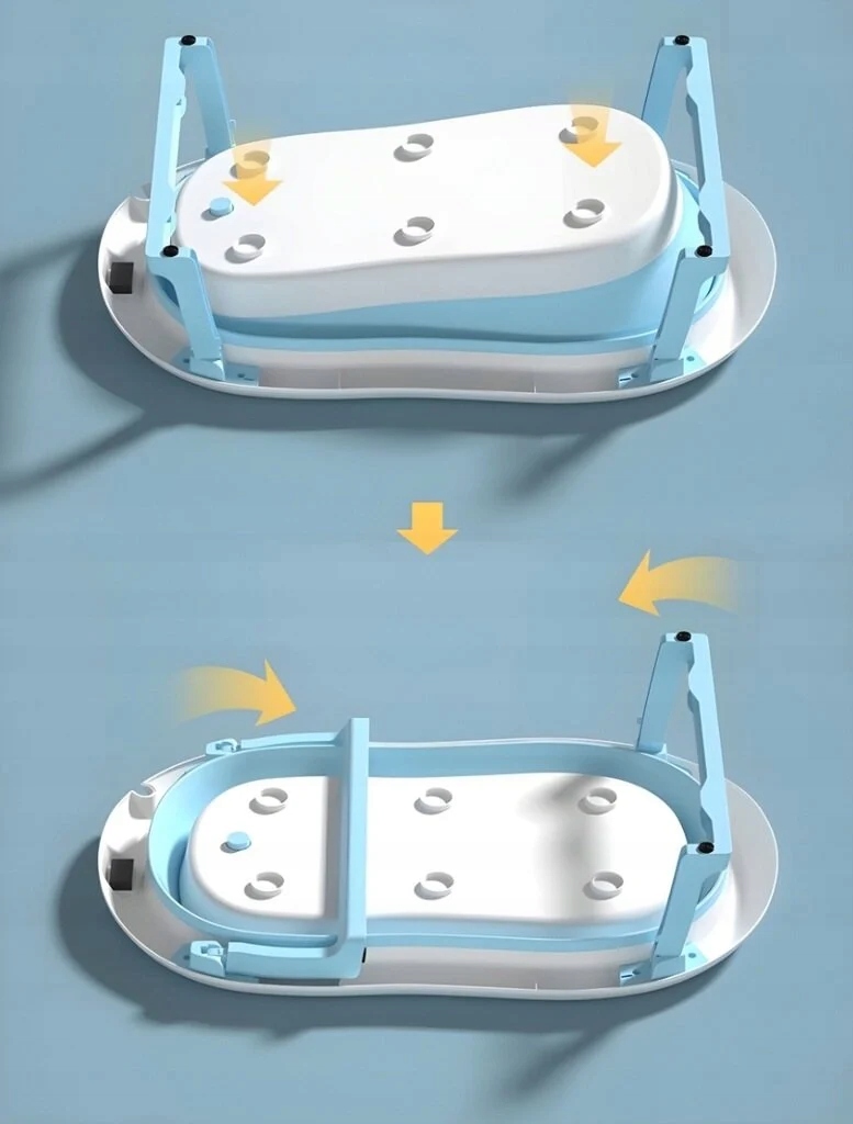 Innowacyjna konstrukcja składanej wanienki