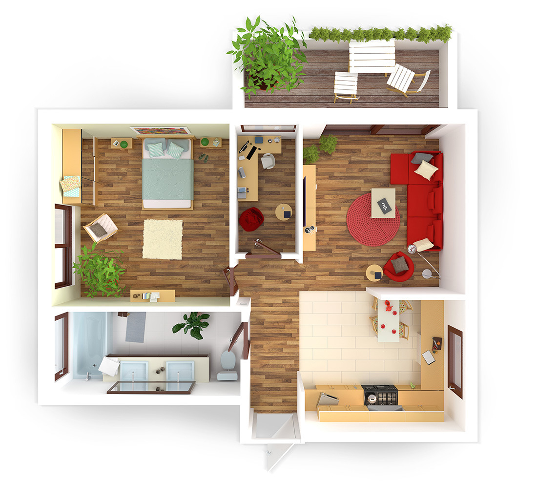Rozmieszczenie Smart Home Security