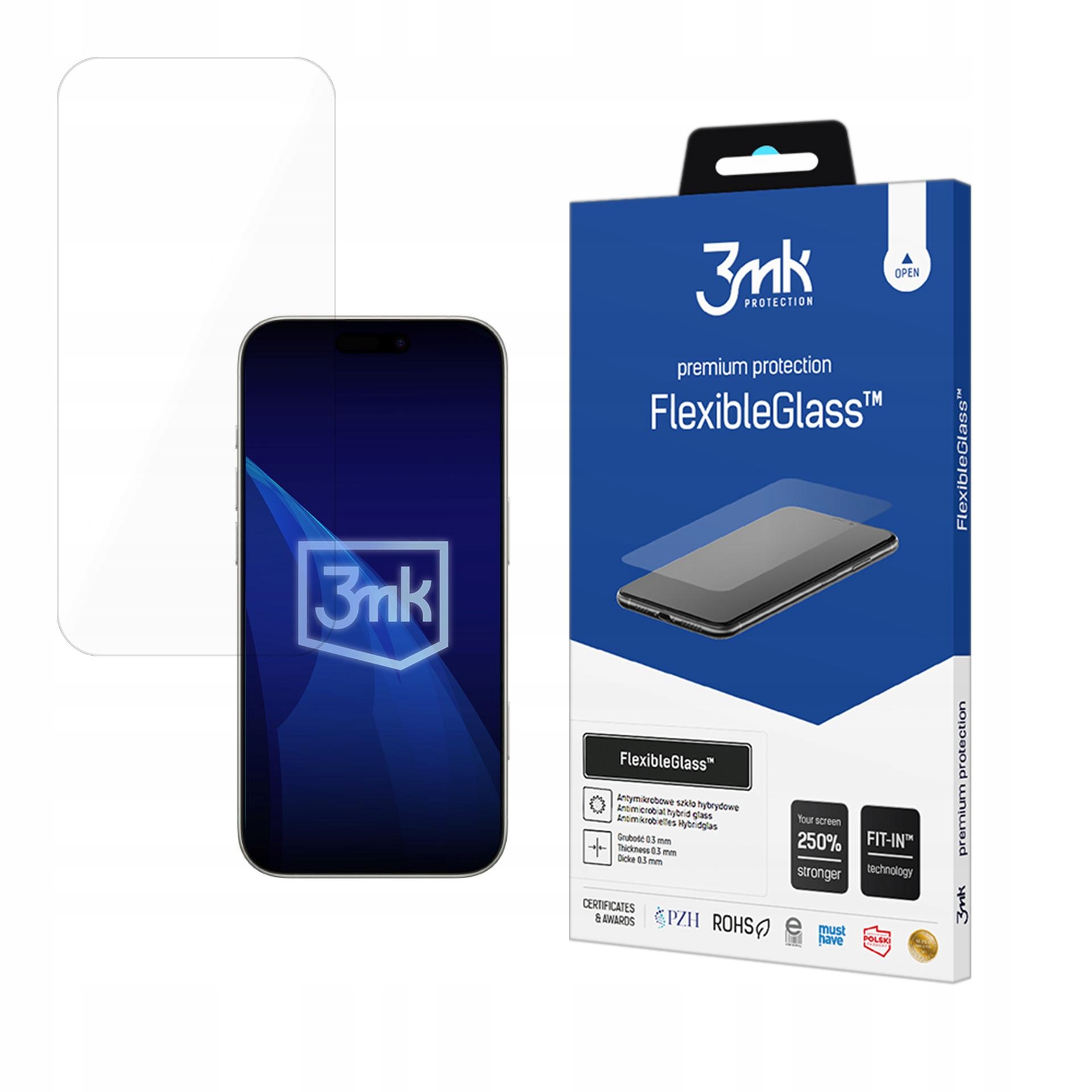 Szkło hybrydowe 3MK FlexibleGlass do Apple iPhone 17 – Doskonała ochrona ekranu