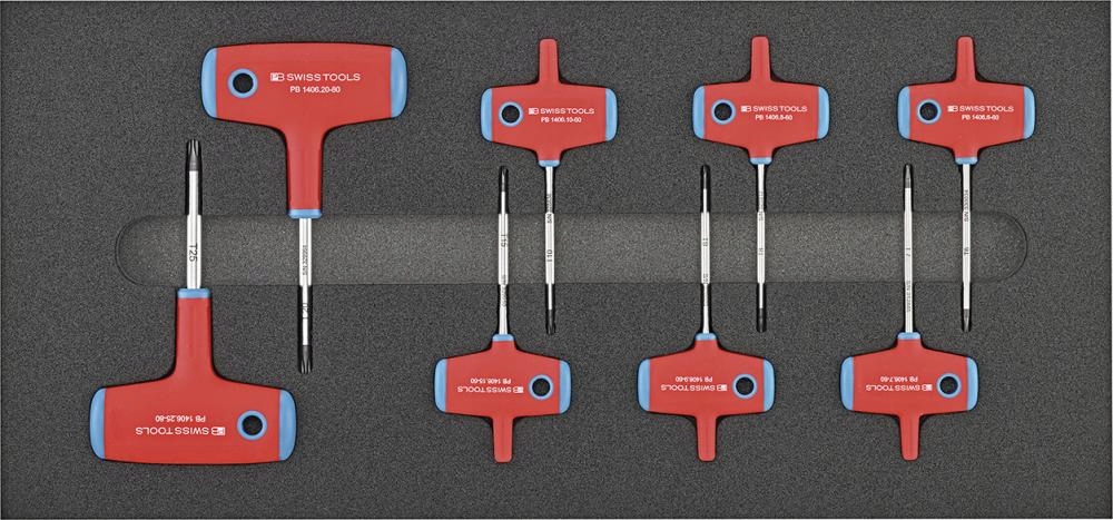 Moduł narzędziowy 2/3 Wkrętaki z rękojeścią poprzeczną do śrub Torx PB Swiss Tools – Niezbędne narzędzie w Twoim warsztacie