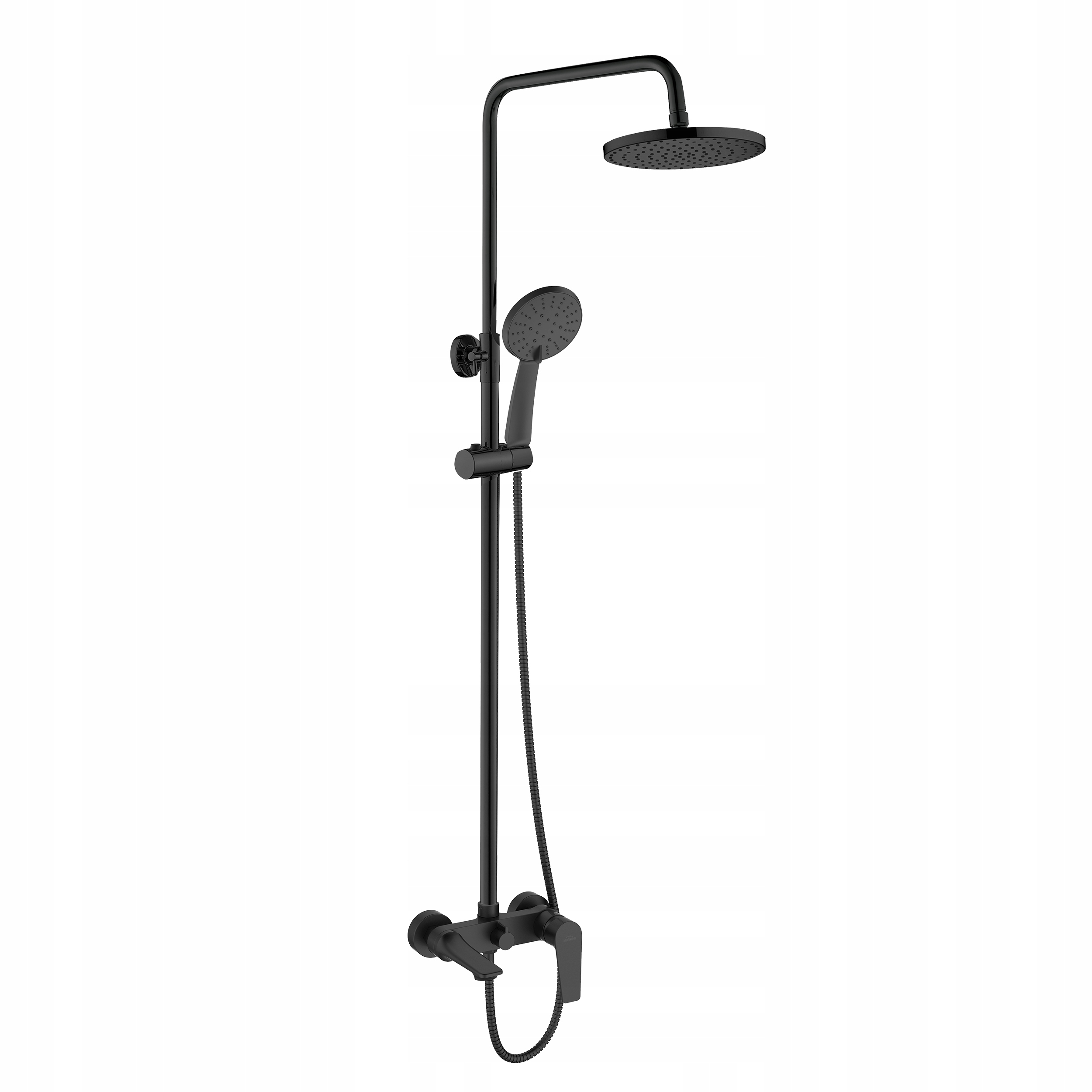 Zestaw prysznicowy Invena SHOWER COLUMN DOKOS W BATH MIXER BLACK – Idealne rozwiązanie do Twojej łazienki