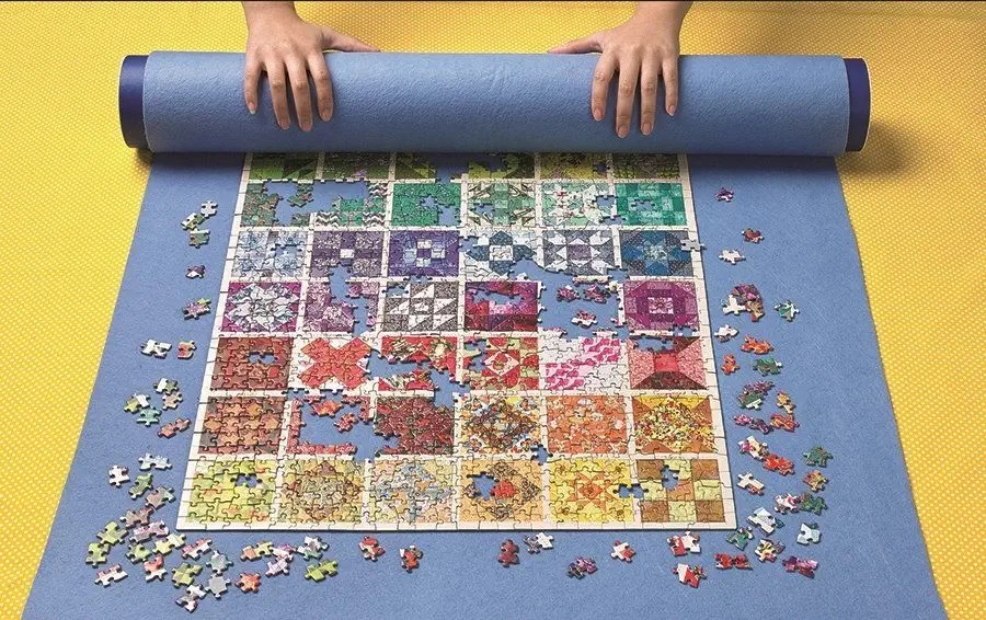 Praktyczna tuba do nawijania maty – Bezpieczne przechowywanie puzzli