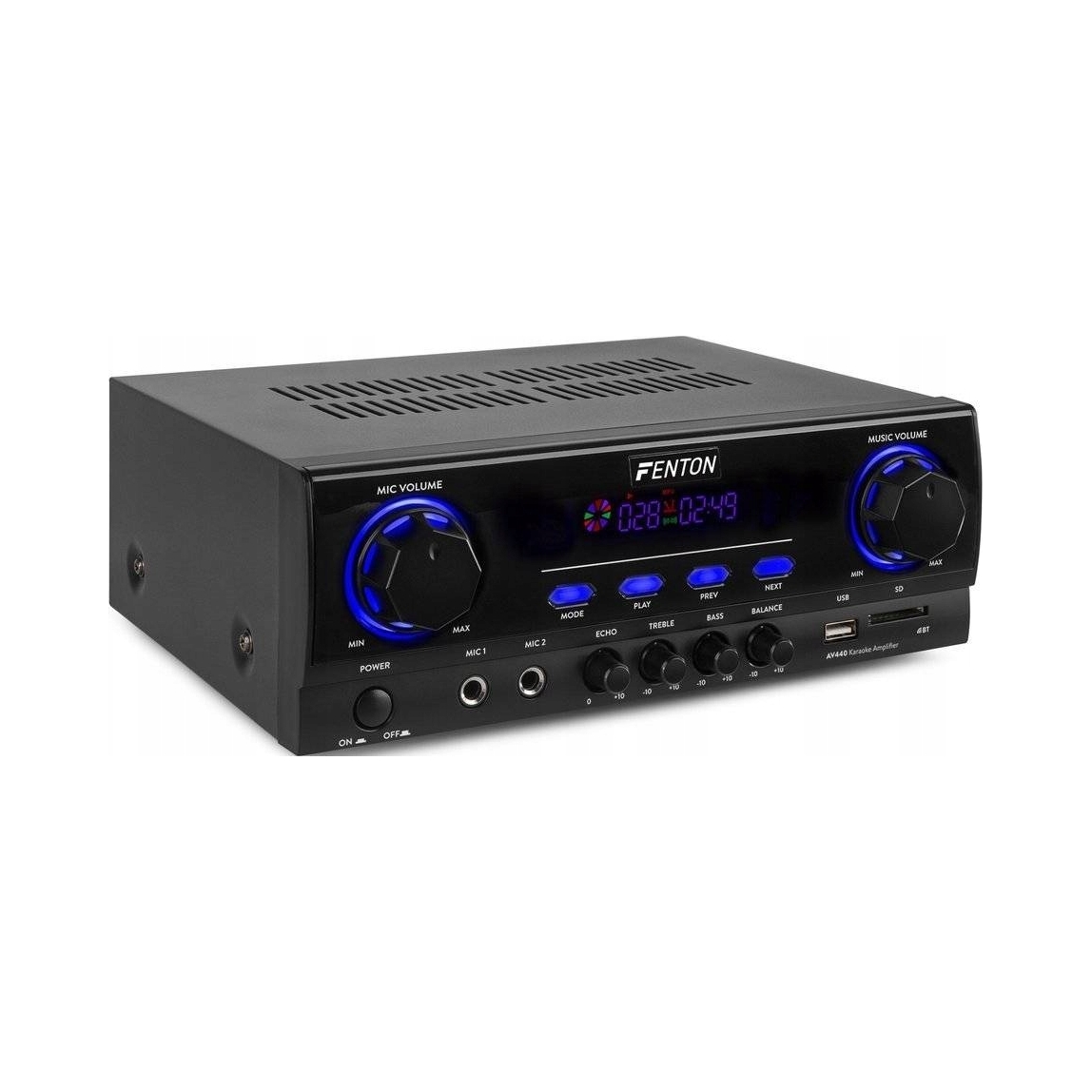 Wzmacniacz karaoke Fenton AV440 – Idealny do wspólnego śpiewania