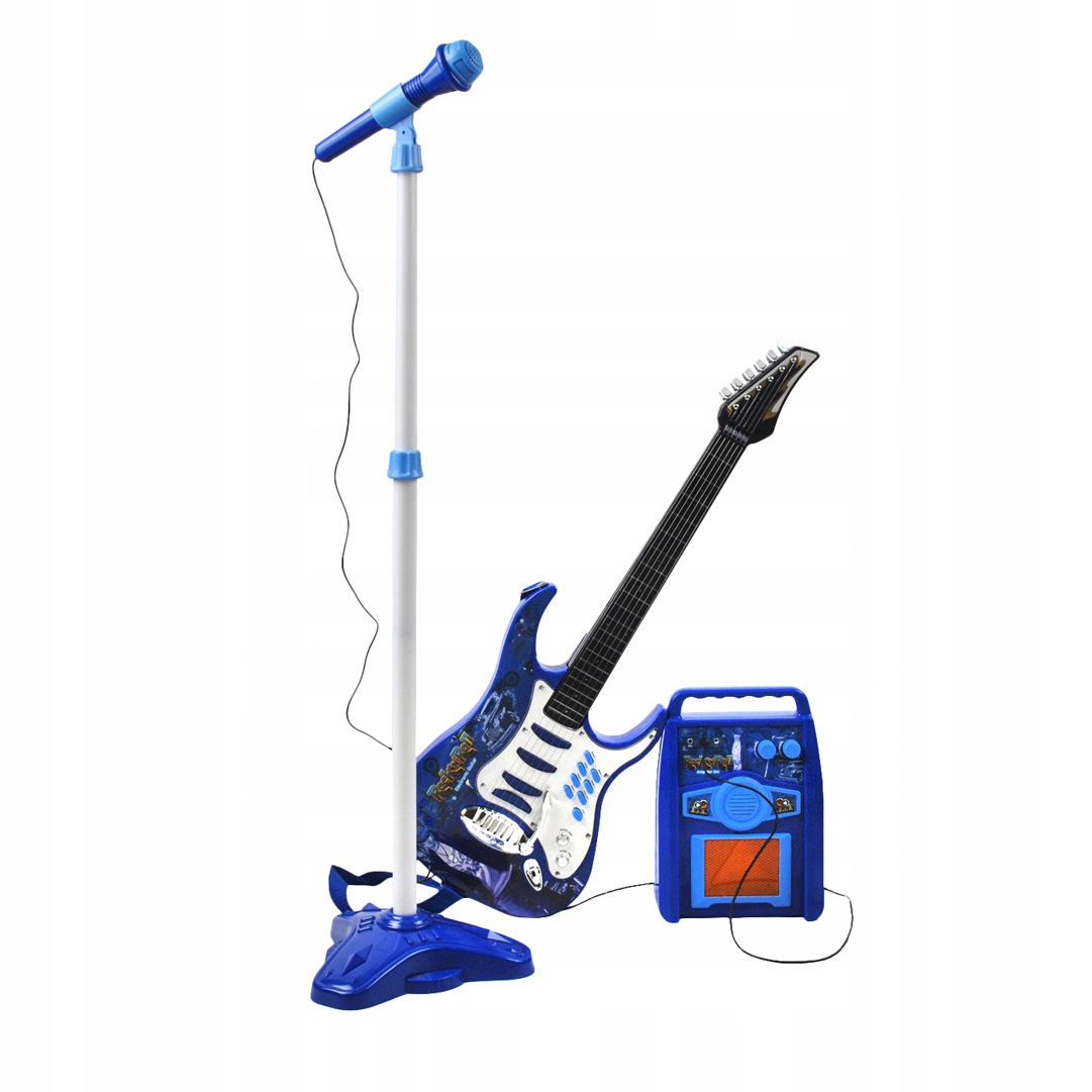 Gitara elektryczna + mikrofon + wzmacniacz – Muzyczna przygoda dla dzieci