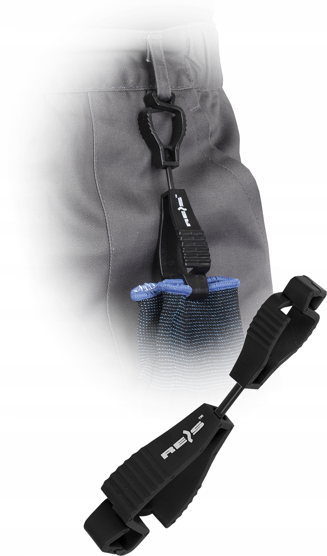 GLOVE-CLIP01 – Klips do przypinania rękawic w kolorze czarnym