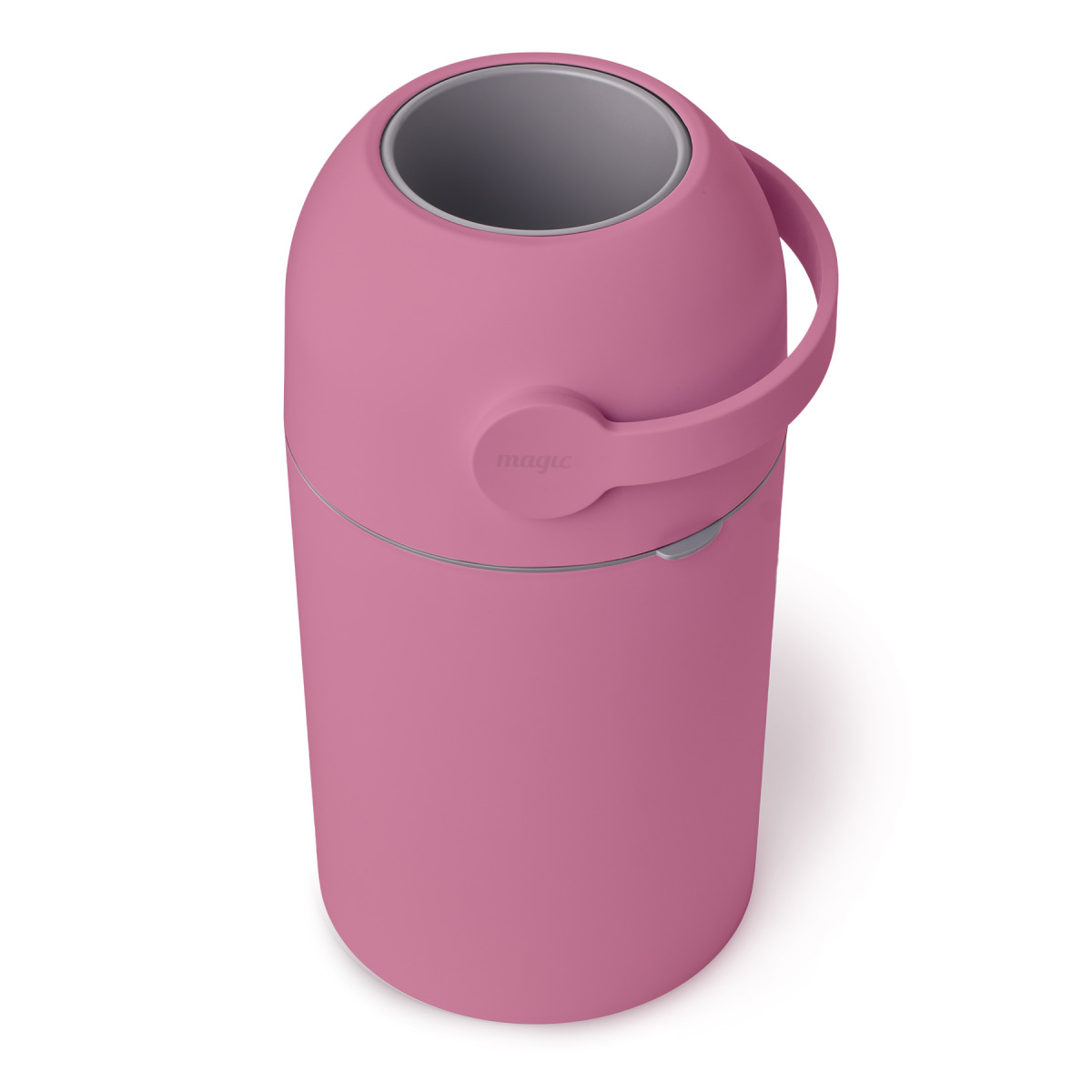 Kosz na zużyte pieluchy Magic Majestic + Worki ciemny róż – Wygoda i higiena w jednym