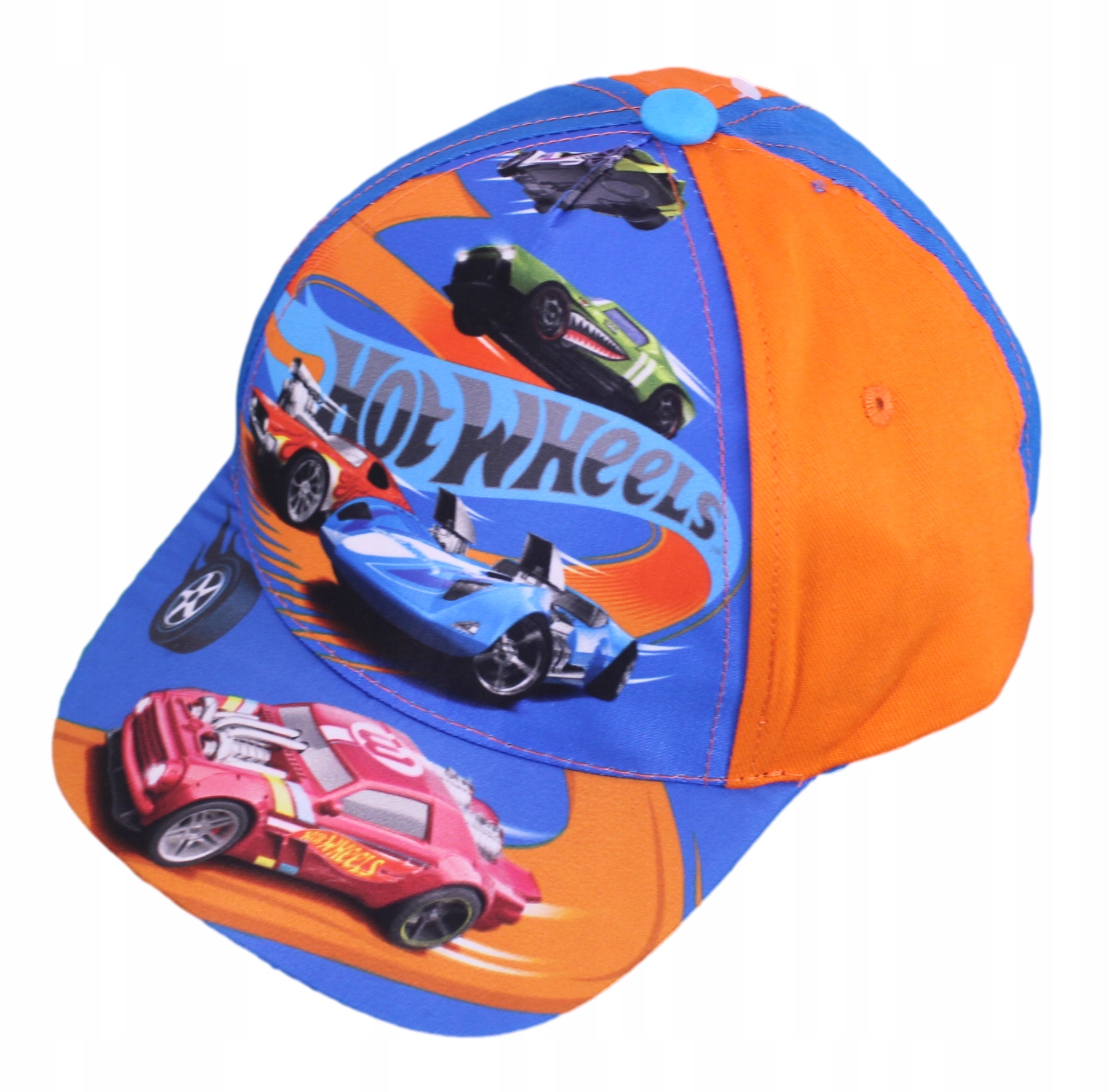 Czapka z daszkiem dziecięca bejsbolówka Hot Wheels – Styl i komfort dla najmłodszych