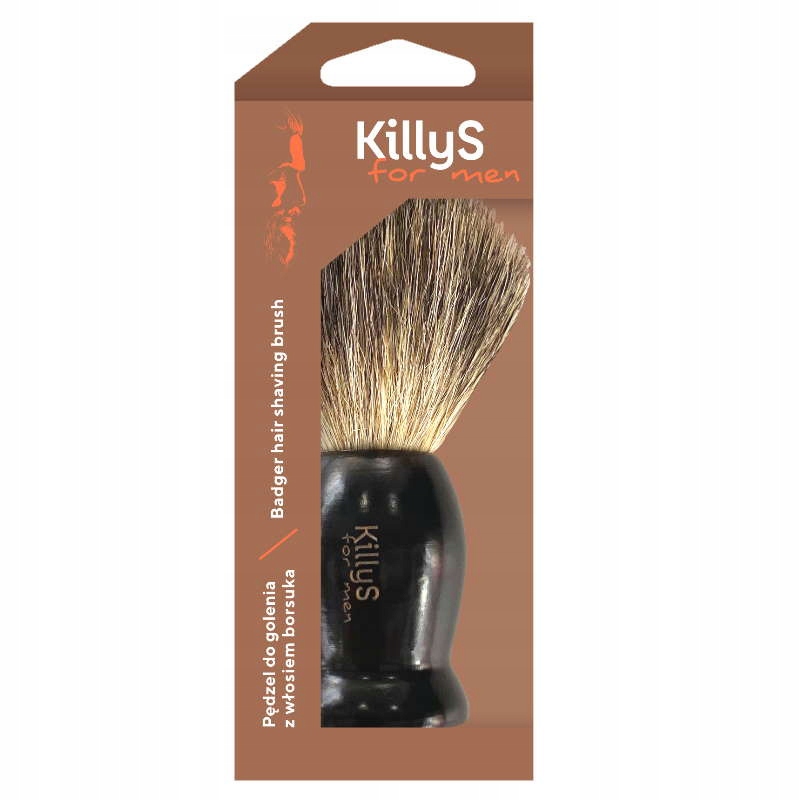 For Men Badger Hair Shaving Brush – Pędzel do golenia z włosiem borsuka KillyS