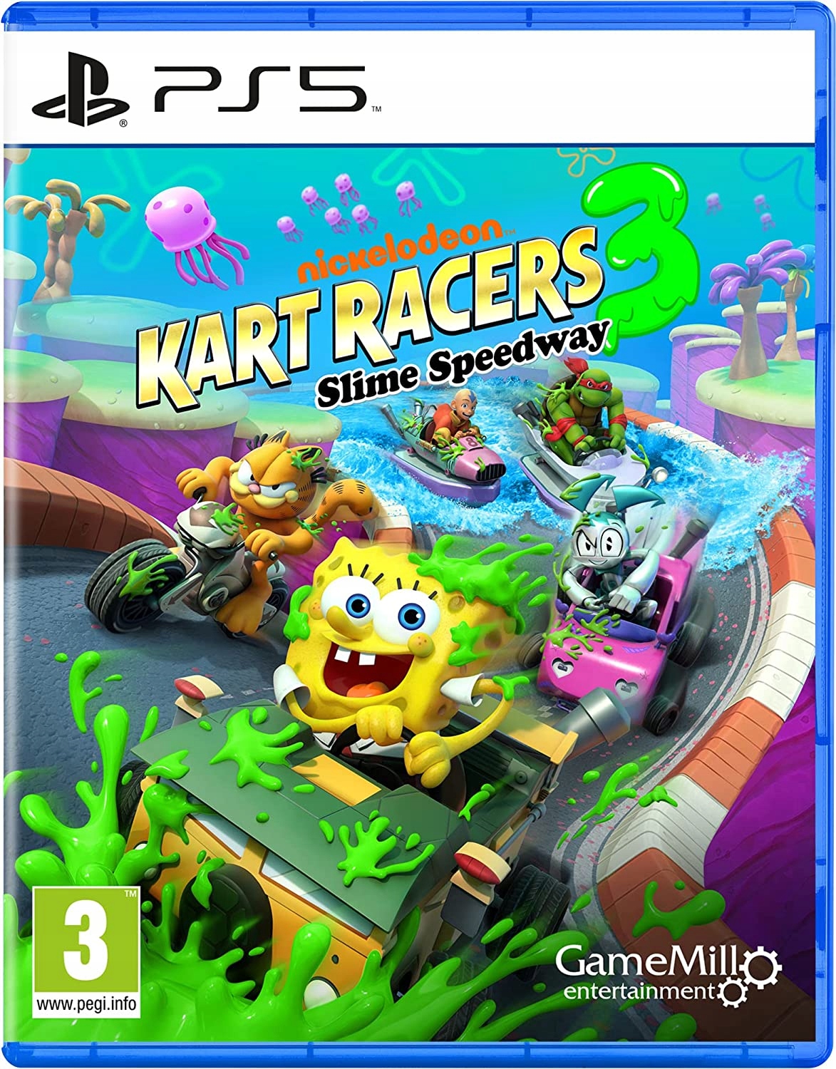 Nickelodeon Kart Racers 3: Slime Speedway (PS5) – Wyścigowa przygoda z ulubionymi postaciami