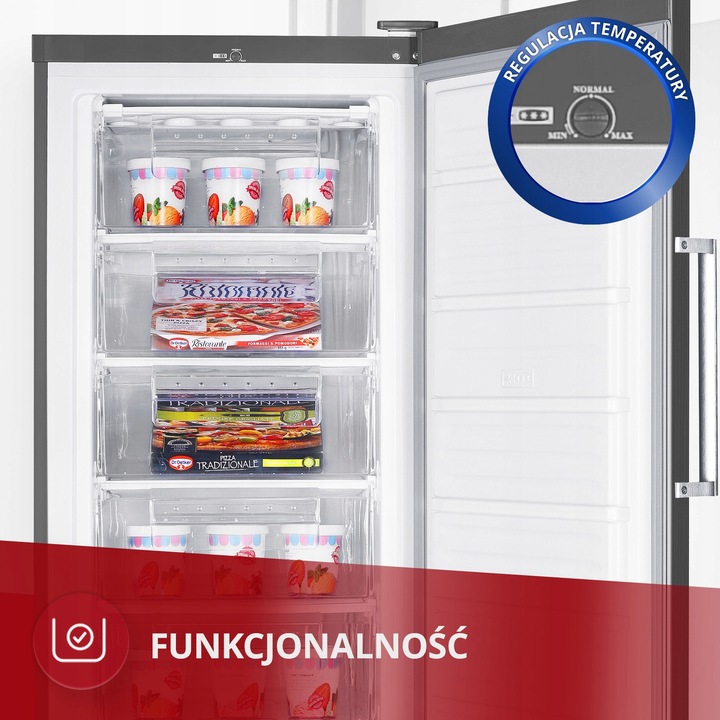 Zakres temperatury od -18 do -24°C – Dostosuj warunki przechowywania