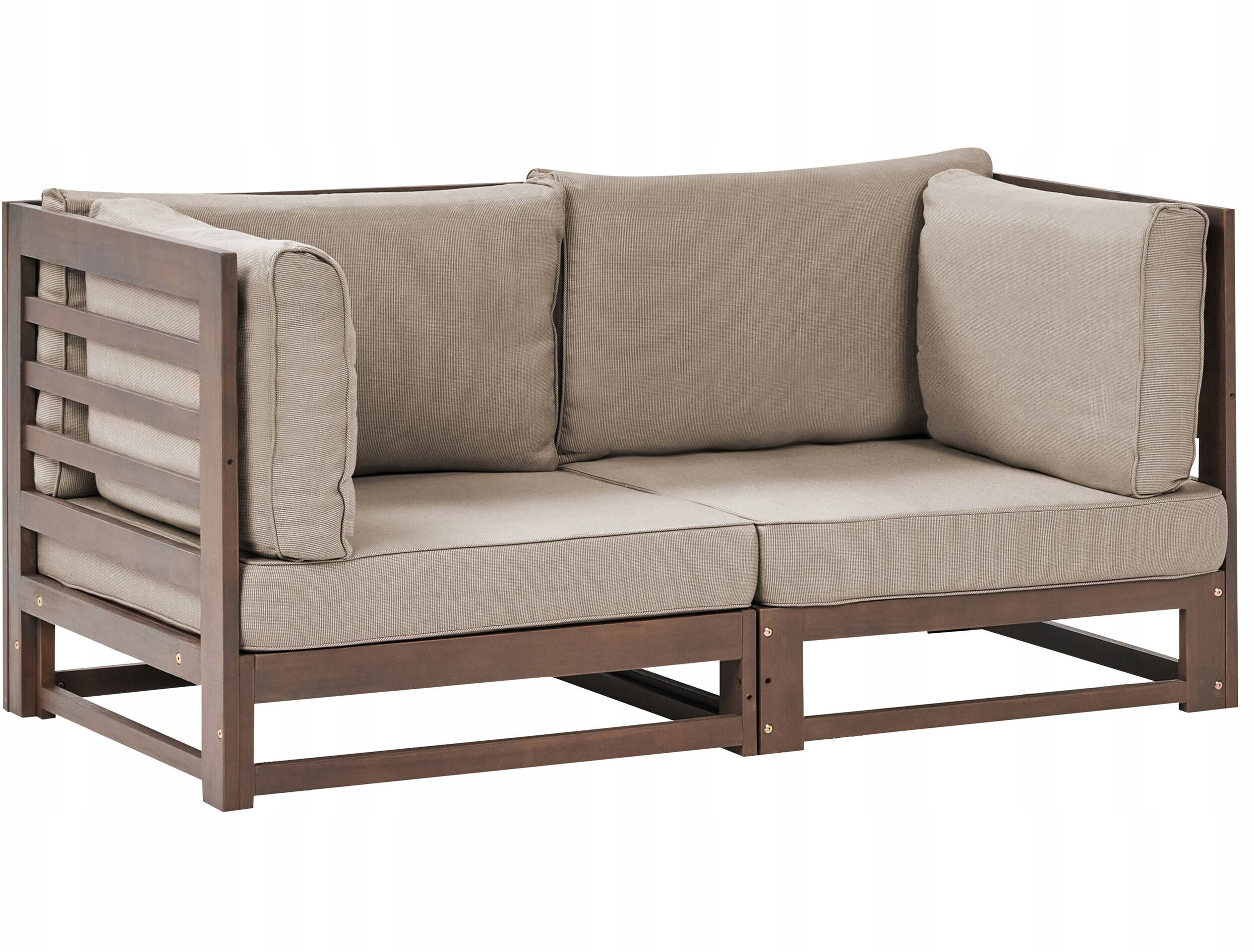Sofa ogrodowa dla 2 osób TRANI – Komfort i styl w Twoim ogrodzie