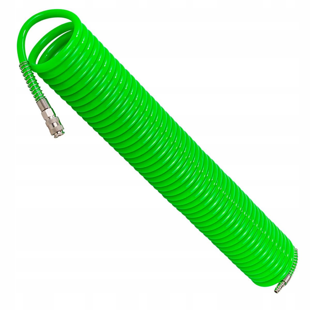Forsage Wąż spiralny z szybkozłączkami 14mm x 20m – Niezawodne rozwiązanie do sprężarek