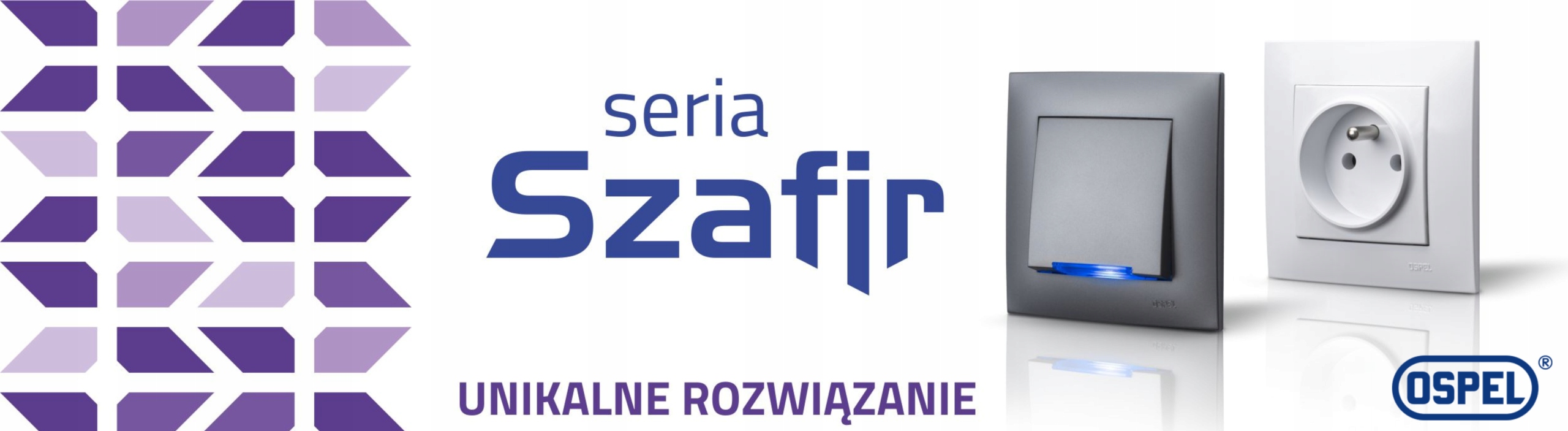 Ospel Ramka poczwórna Ospel Szafir R-4Z/33 czarny metalik – Elegancki element do Twojego wnętrza