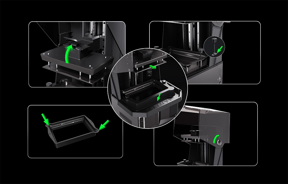 Drukarka 3D ELEGOO Saturn 4 Ultra 16K - Szeroka kompatybilność materiałowa